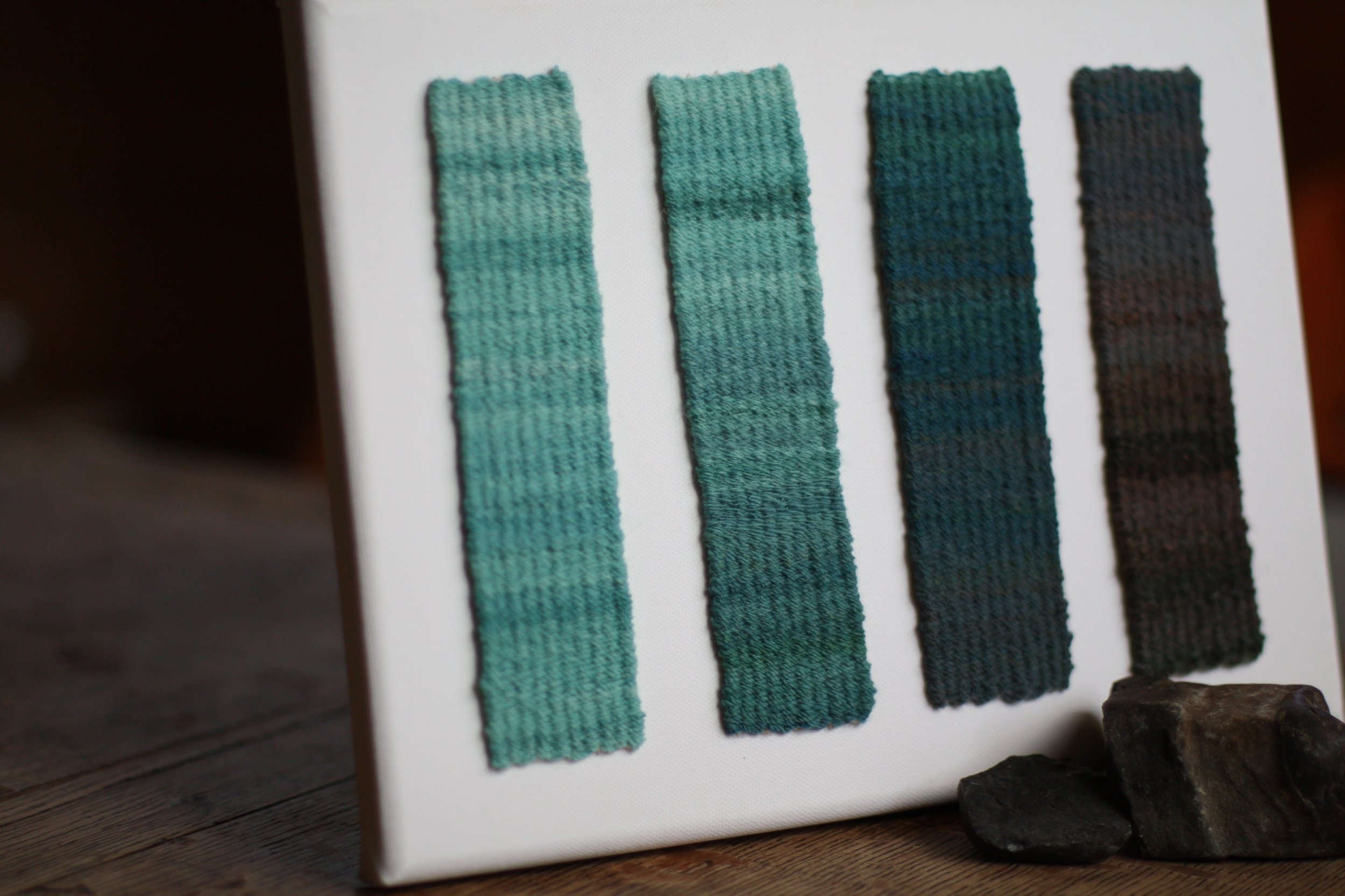 Weaving with handspun ramie - Hilltop Cloud