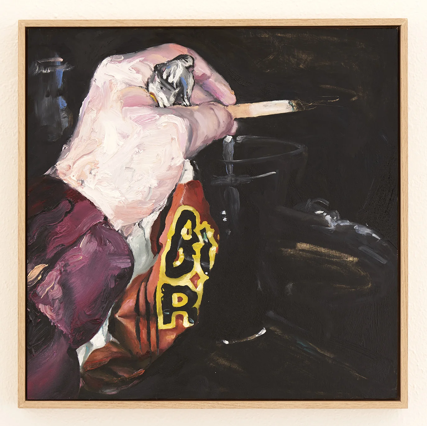 Loose C*nt 2015 Oil on Wood Panel Photo: Henry Whitehead Imaging