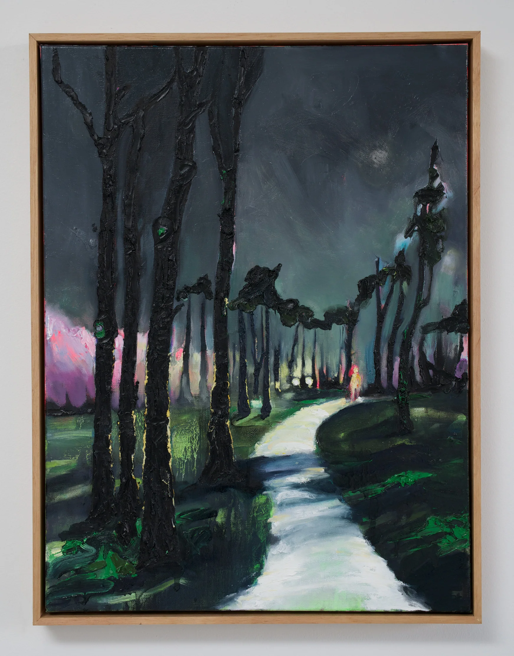 Encounter: Headlight 2016 Oil on Canvas Photo: Luke Thompson