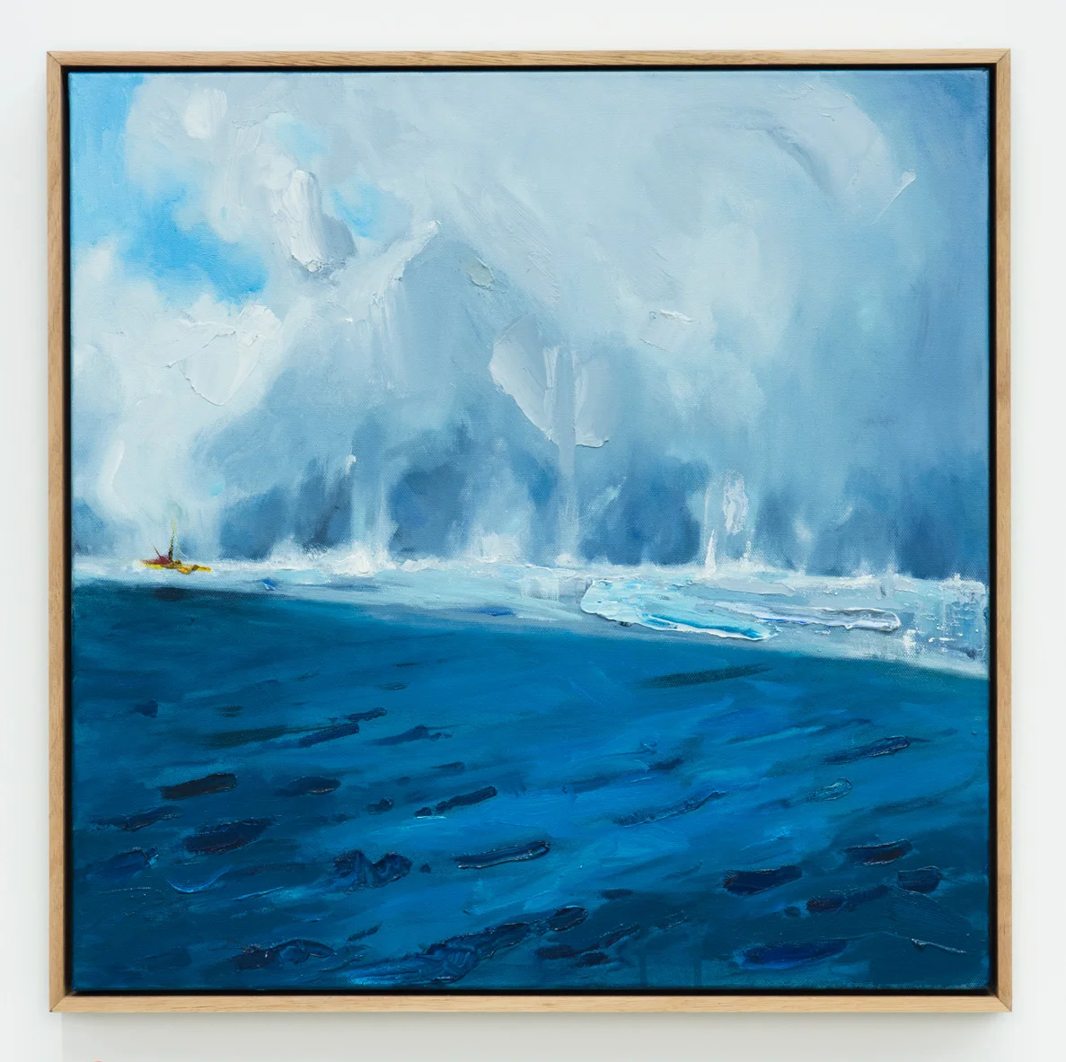 An Unlucky Voyage 2017 Oil on canvas, 53x 53cm Photo: Daniel Grant