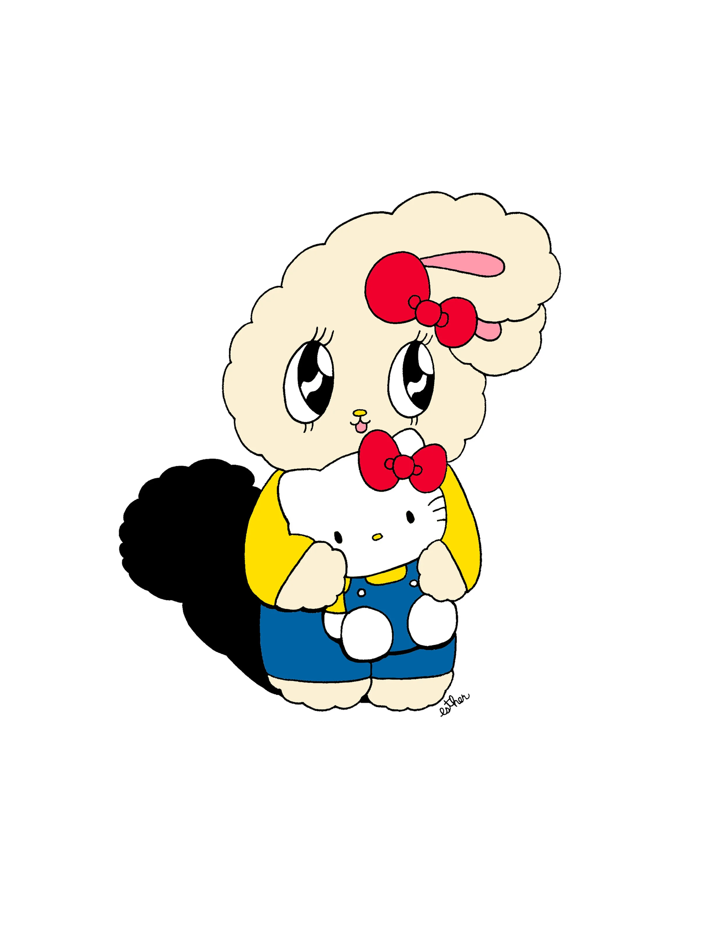 Official limited edition artwork commissioned for Hello Kitty Con