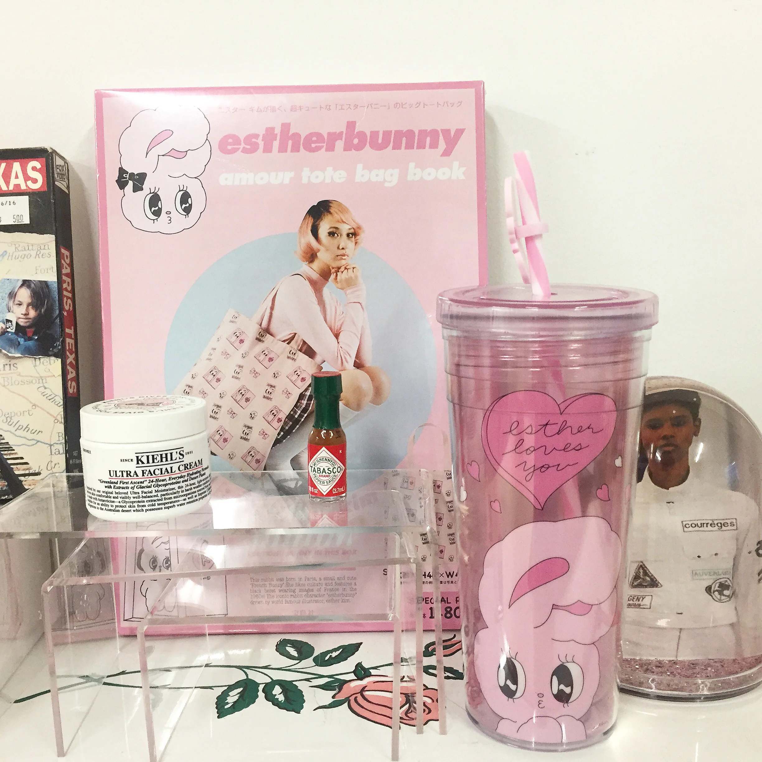 estherbunny amour tote bag book