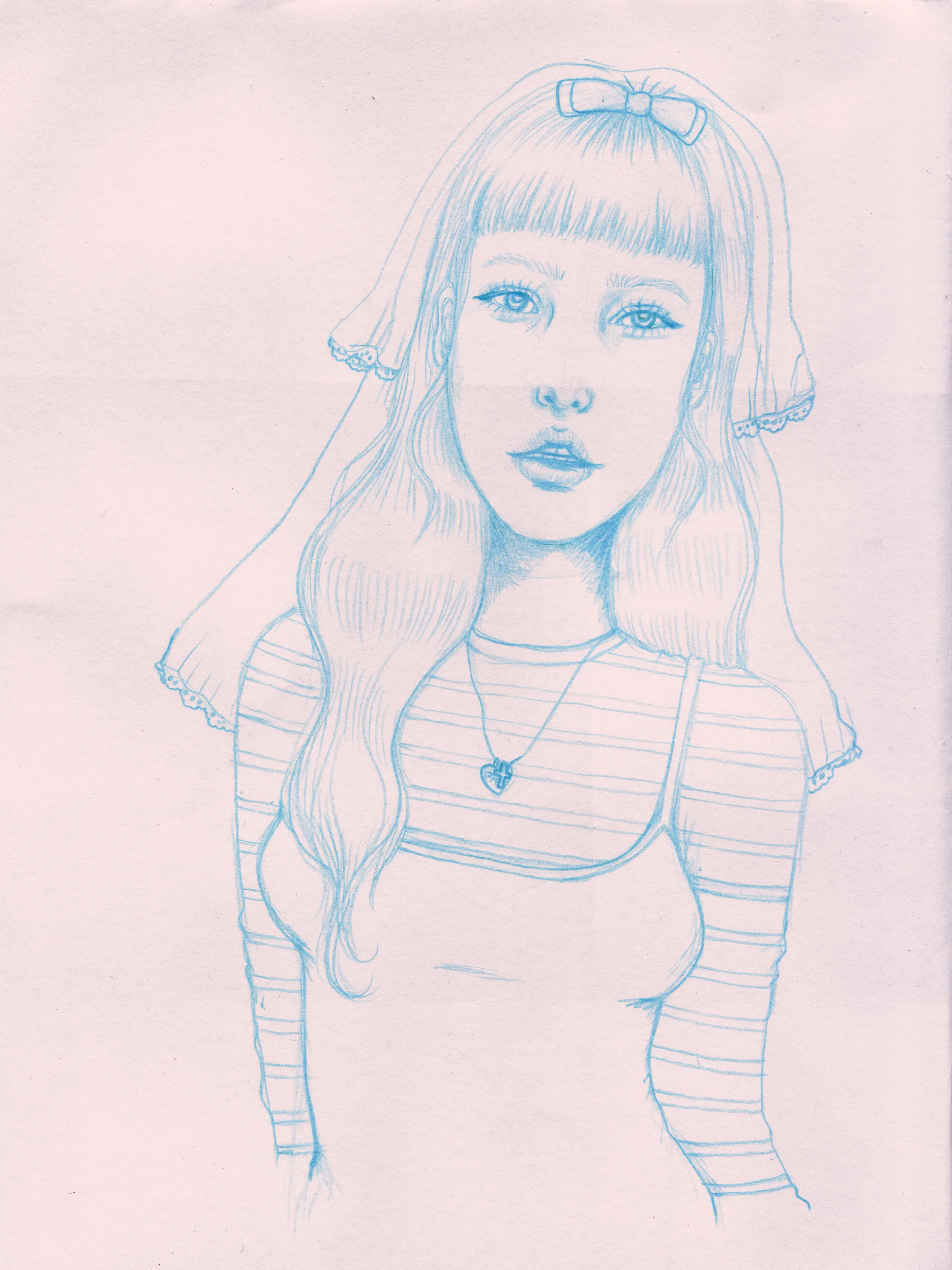 "i'm pink and blue for you" girl-2, 2015