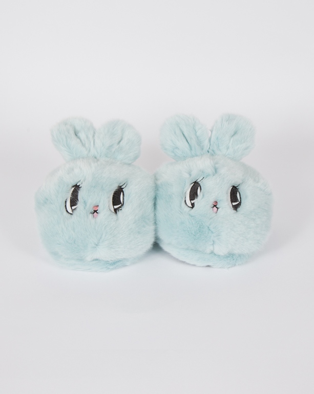 wc x estherlovesyou bunny slippers