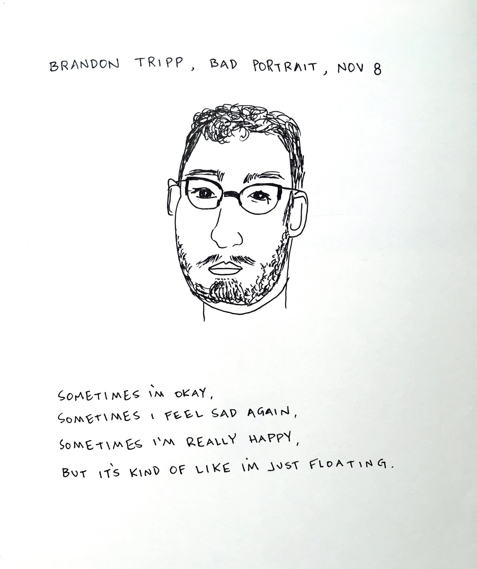 Brandon Tripp, Bad Portrait