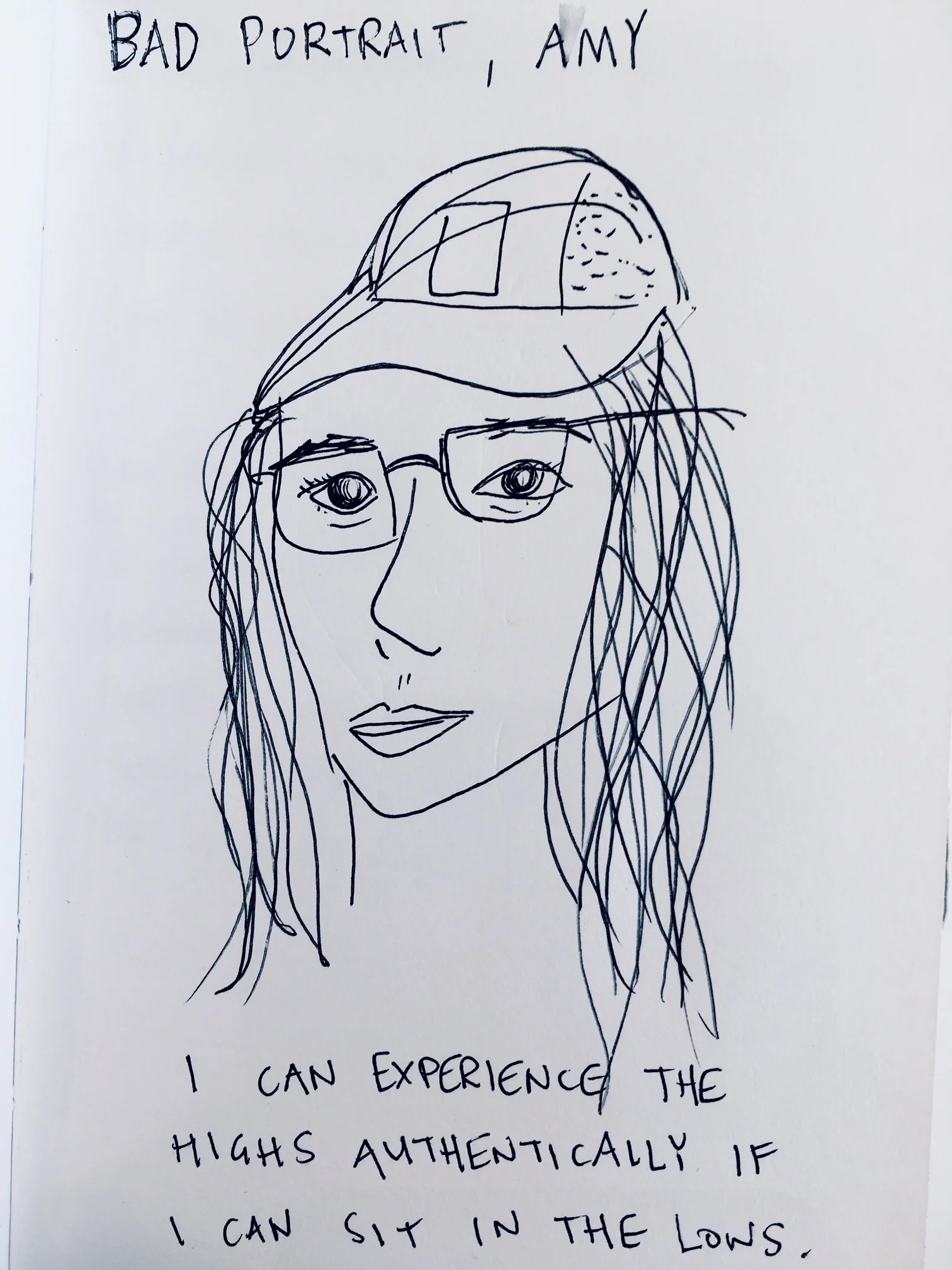 Amy, Bad Portrait
