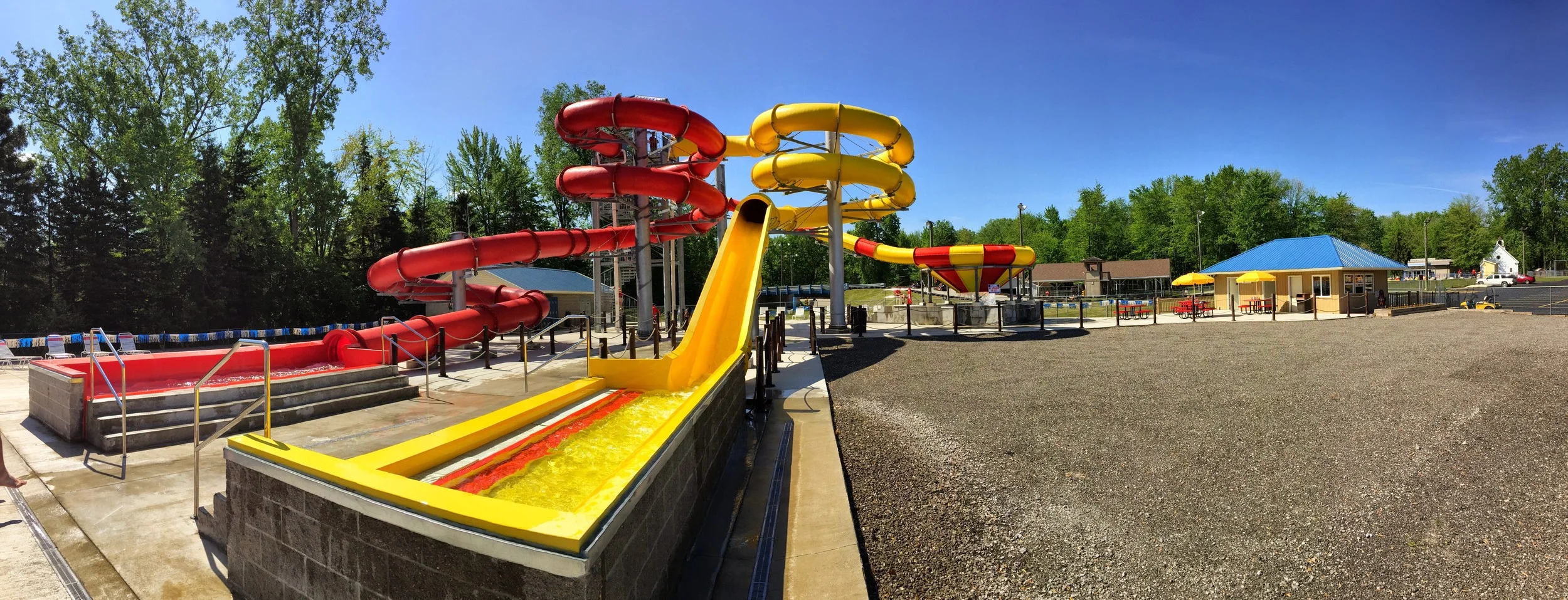 Waterslides