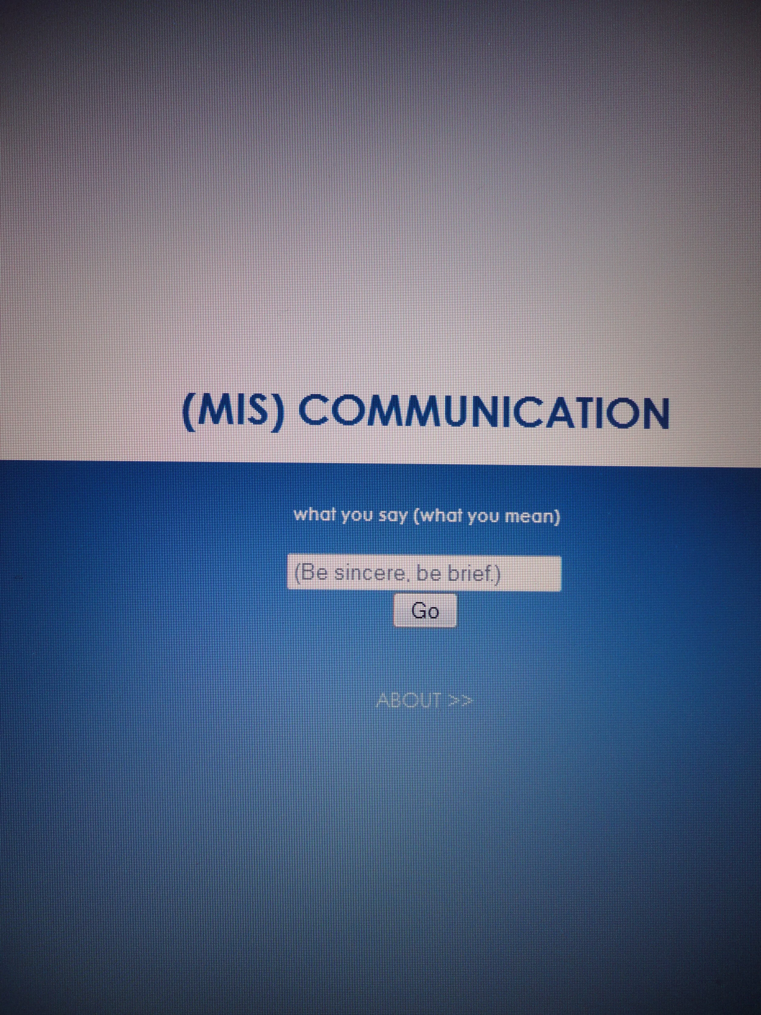 Mis Communication It S Yun Here