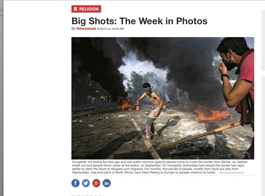 Newsweek Big Shots: The Week in Photos
