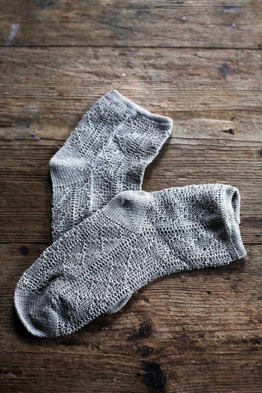 linnen sokken — Floorabella