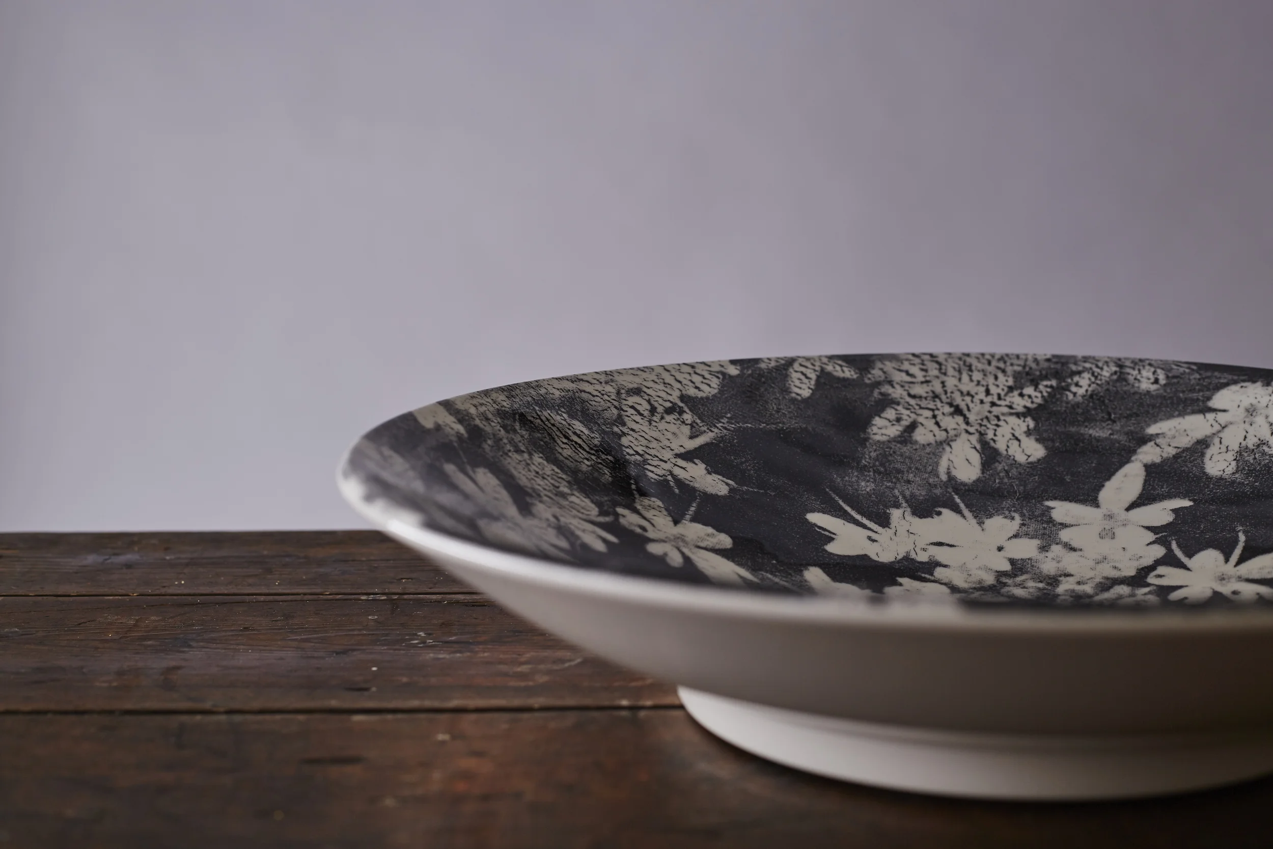 Wood Anemone large serve bowl
