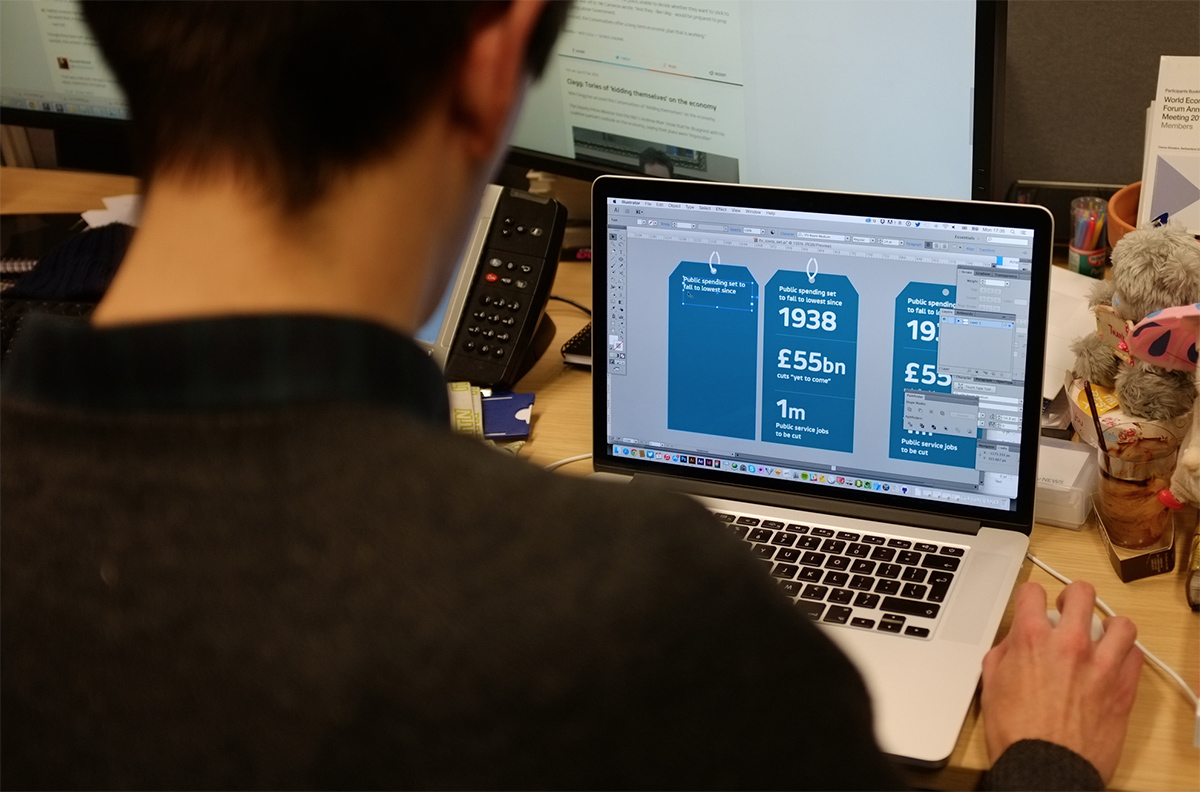 Designing in the newsroom