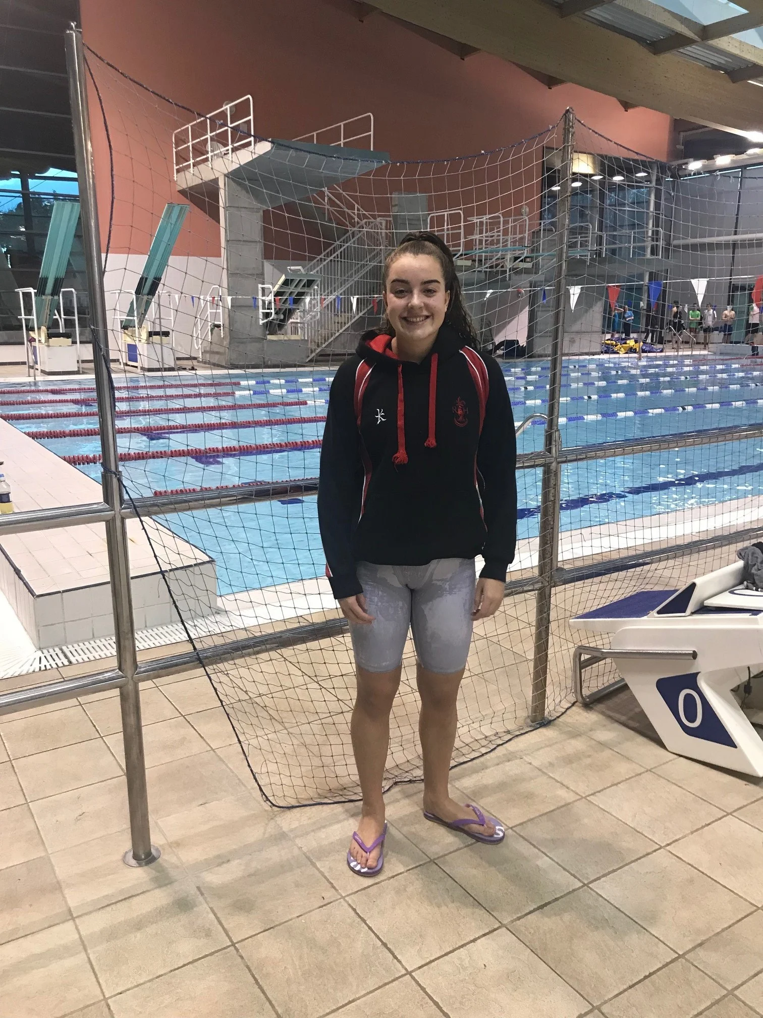 Naeve Poutney reached the finals of the Intermediate 100m Backstroke.jpg