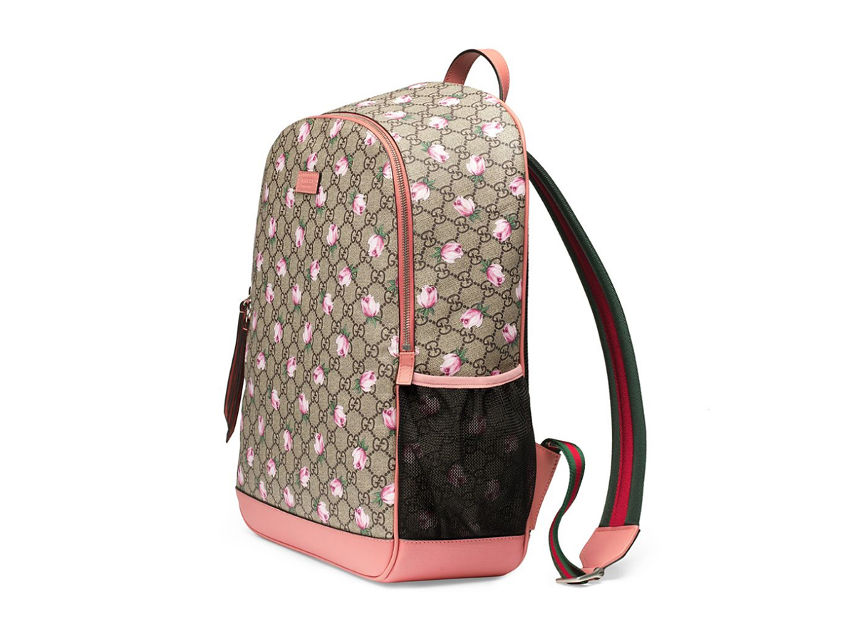  Gucci Mum GG Flowers Backpack Diaper Bag, $1490 