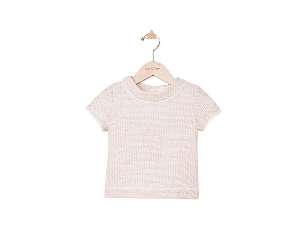 For the little one: Sem Sem  Samia Top  in Blush, $200 