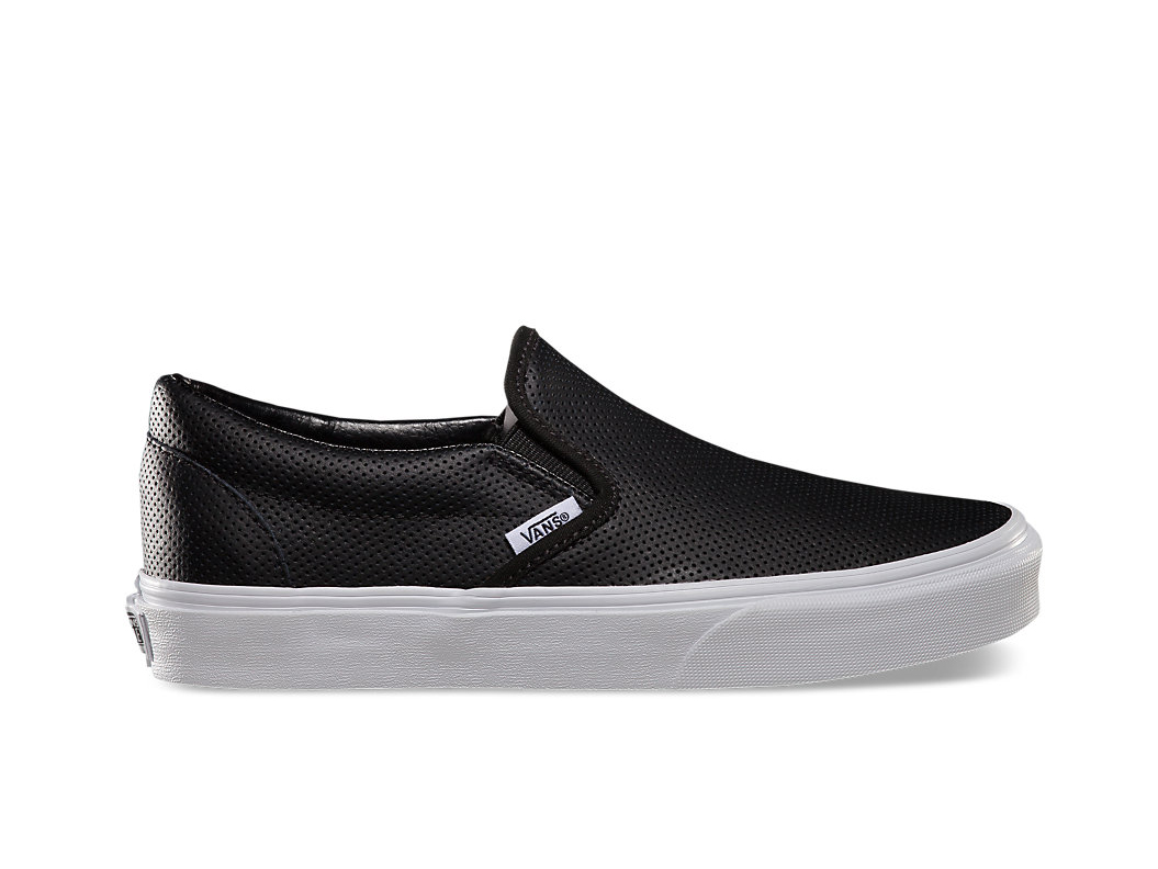  For mama or papa: Vans  Perf Leather Slip-On , $60 