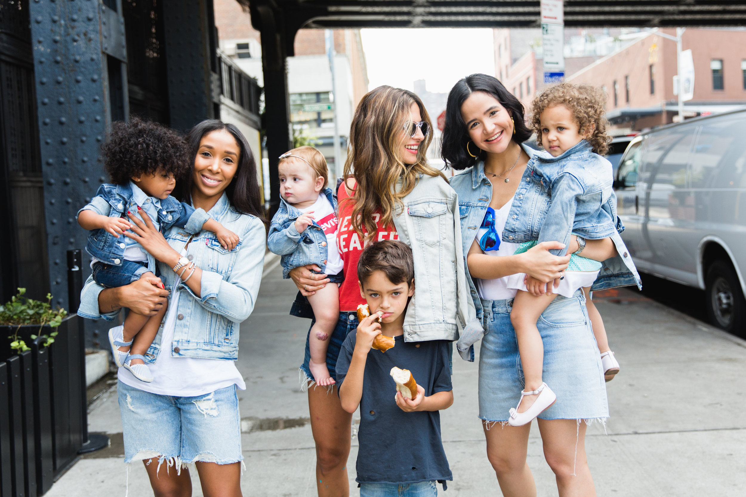 Fashion Mamas and Levi's Kids Host a DIY Denim Party in NYC — FASHION ...