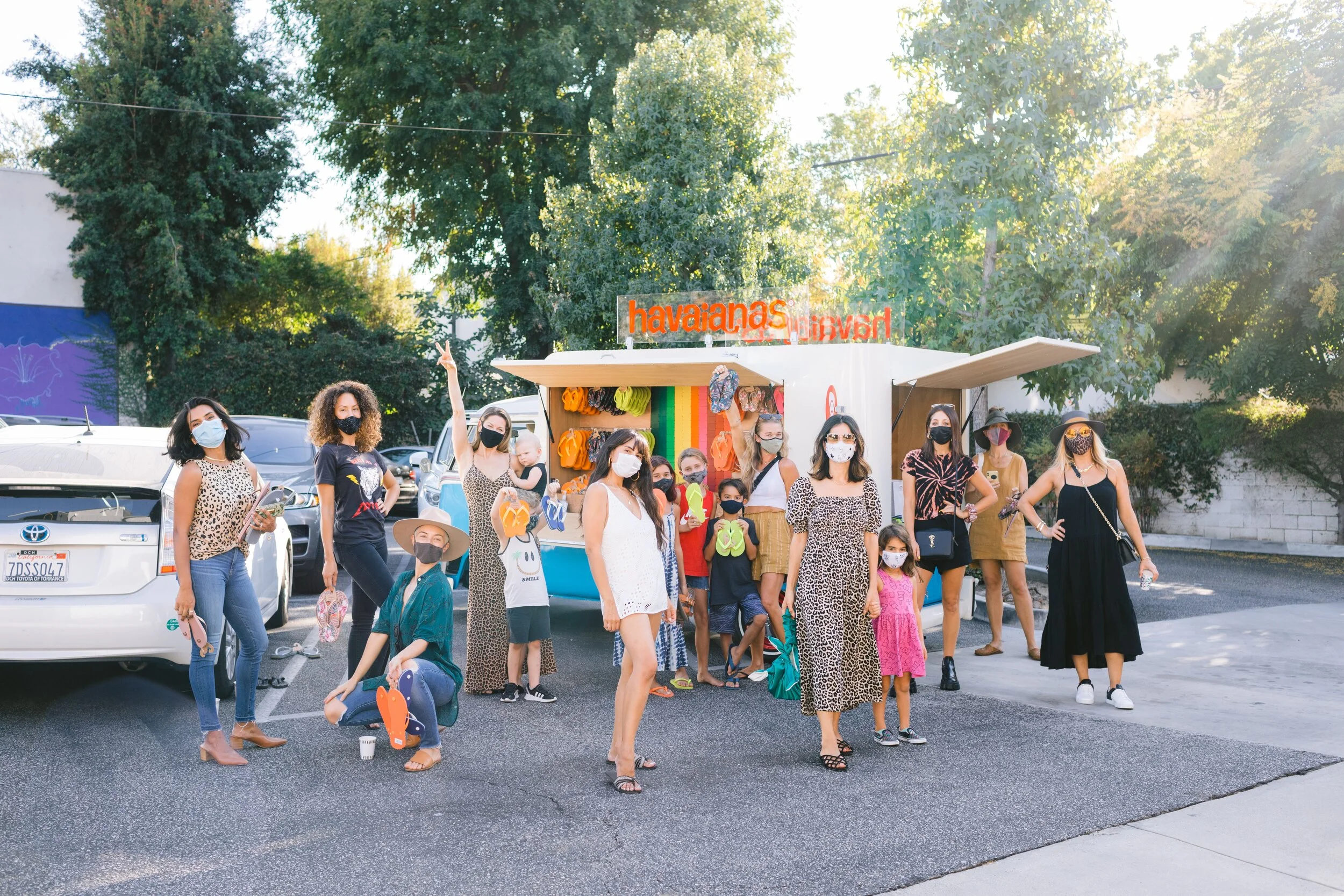 Inside Our Socially Distanced Celebration with Havaianas 