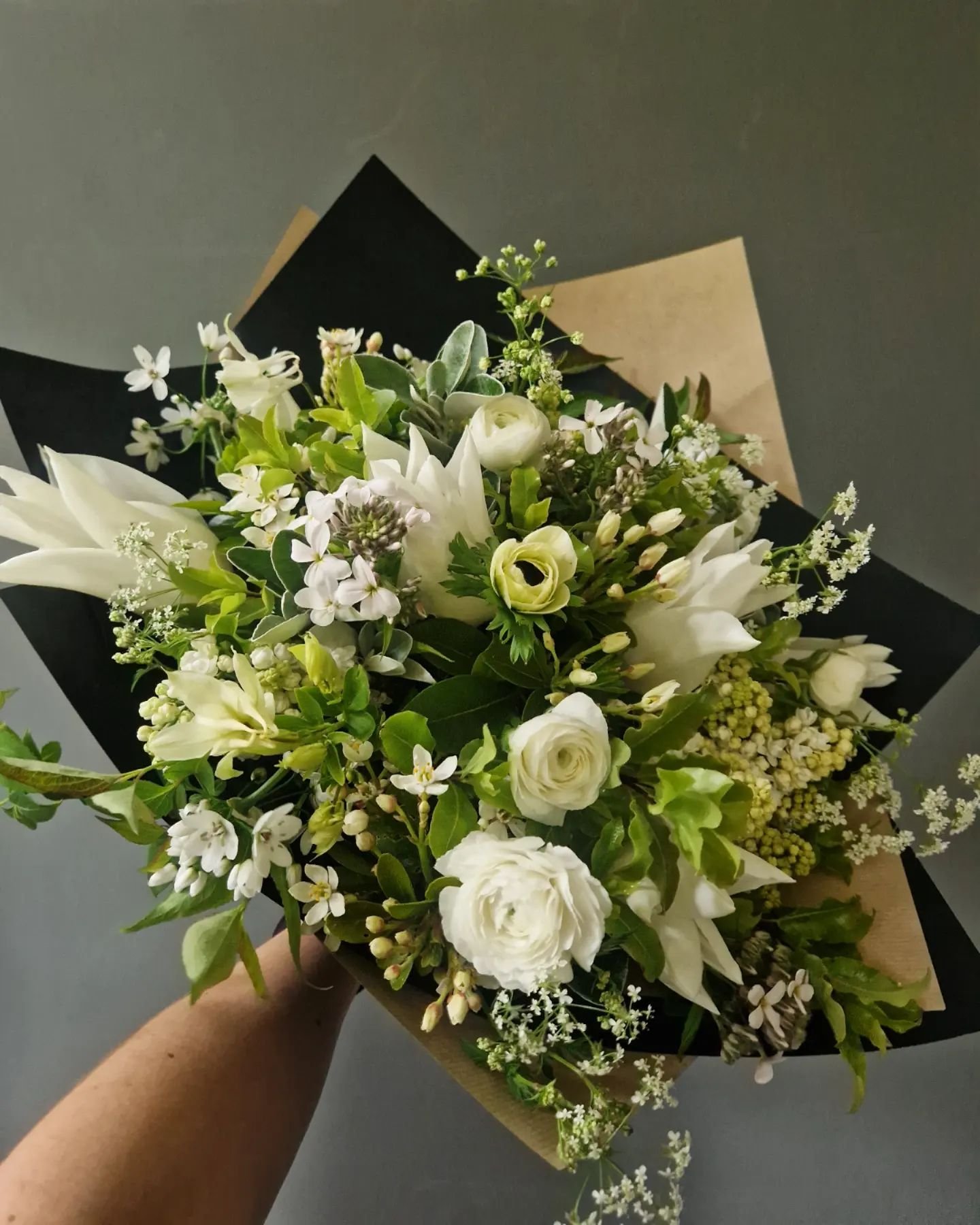 A bouquet of sympathy flowers delivered today. It's always nice to hear when a customer uses you instead of a well-known online flower seller.

When people send flowers, it's often to mark a significant event, and it's important the flowers are right