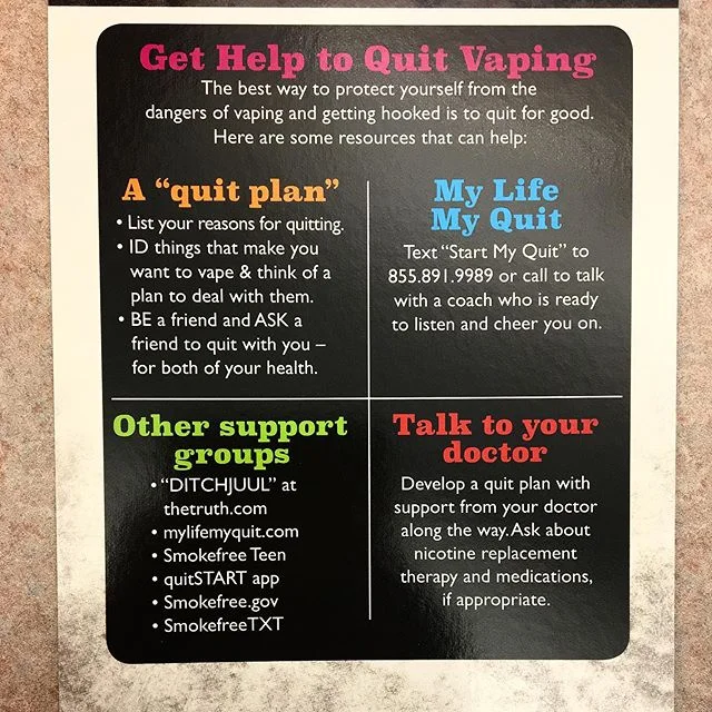 Attending a training today through the Ohio chapter of the American Academy of Pediatrics and Ohio Department of Health about adolescent vaping to learn the latest data and resources available! #healthycle