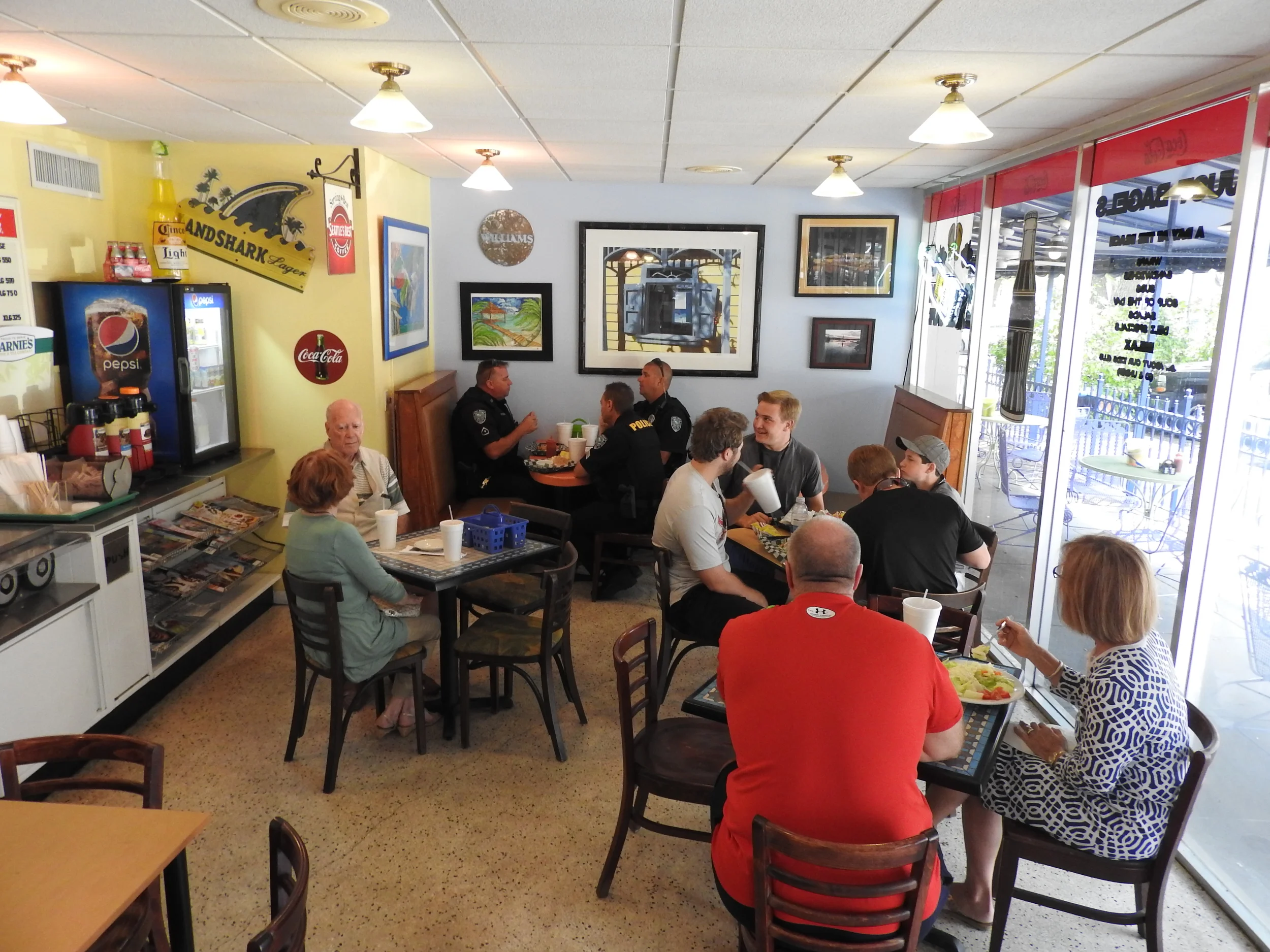 Come Join Us at Beach Bum Bagel For a Nice Quiet Lunch 