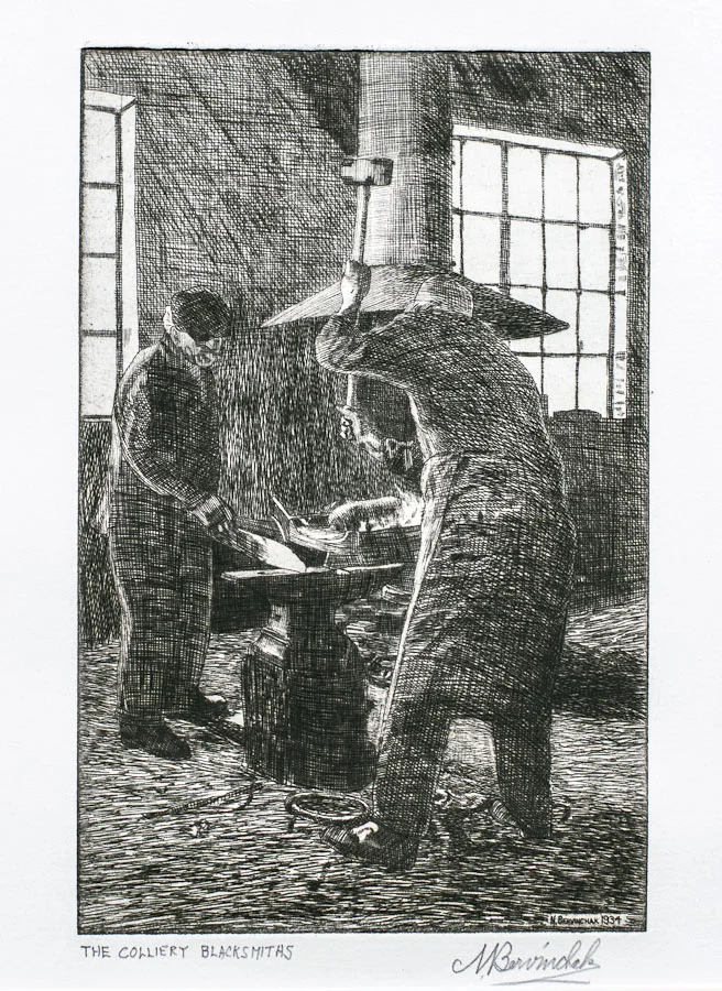 The Colliery Blacksmiths 1934