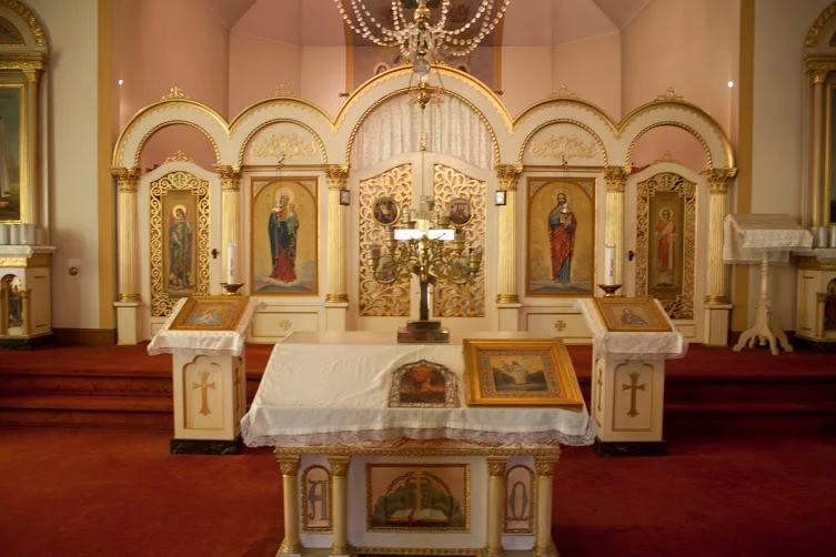   St. George Church Iconostasis Minersville, Pa.  