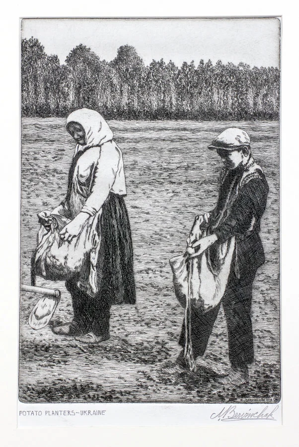 Potato Planters Ukraine 1978