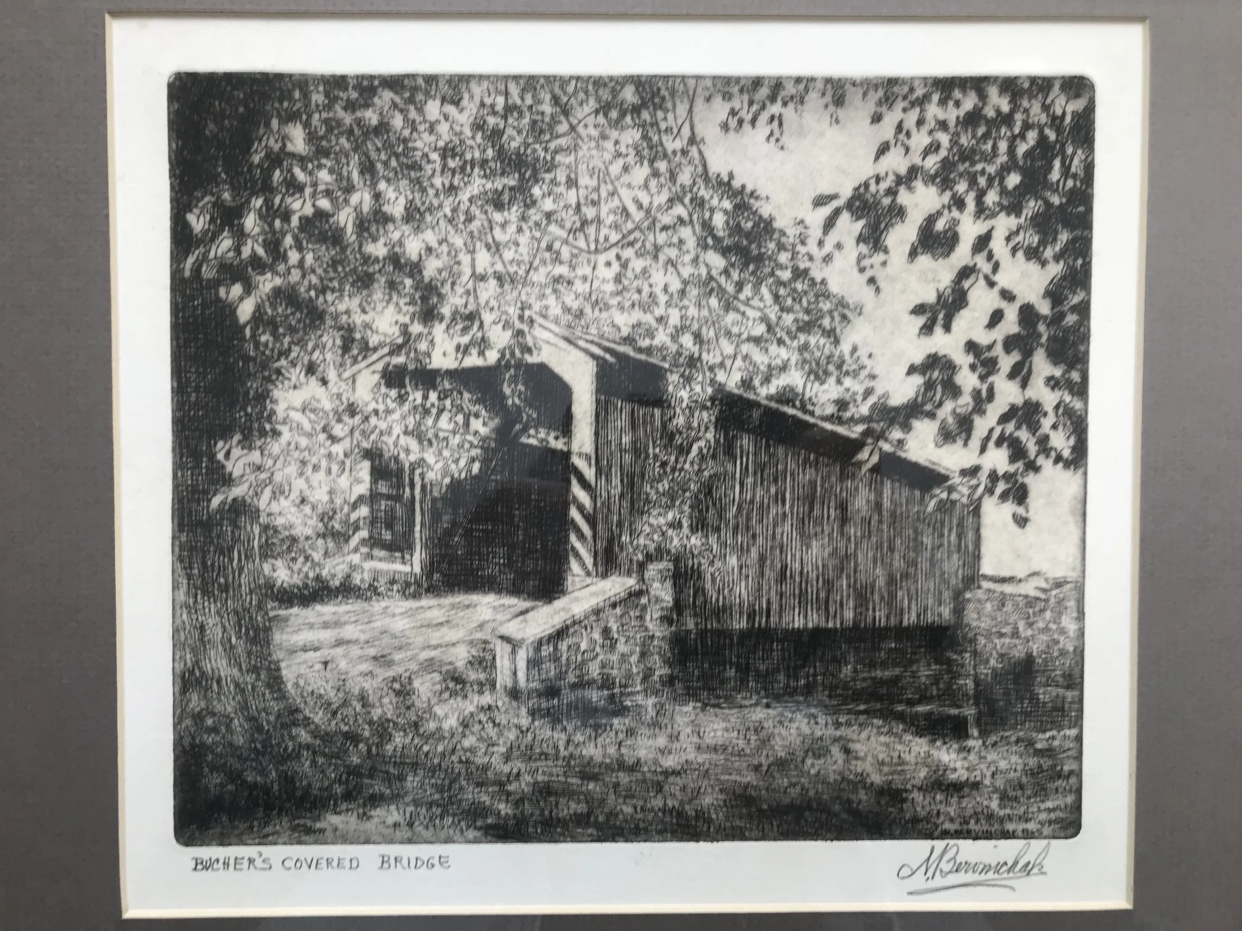 Bucher's Covered Bridge 1965