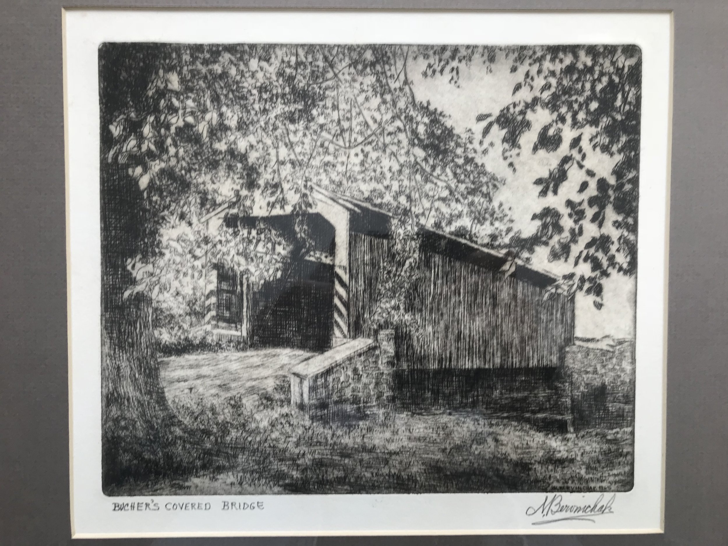 Bucher's Covered Bridge 1965