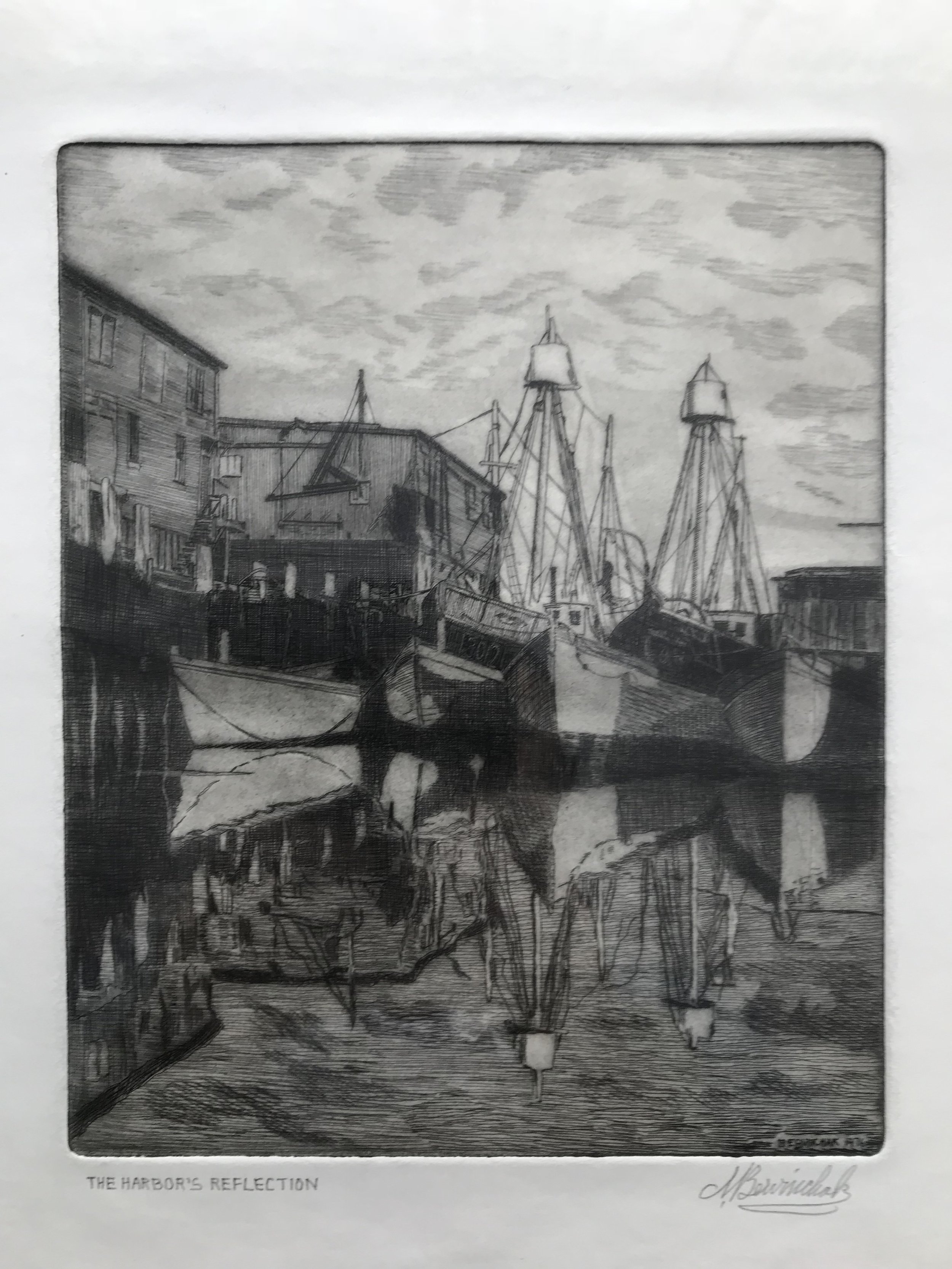 The Harbor's Reflection 1976