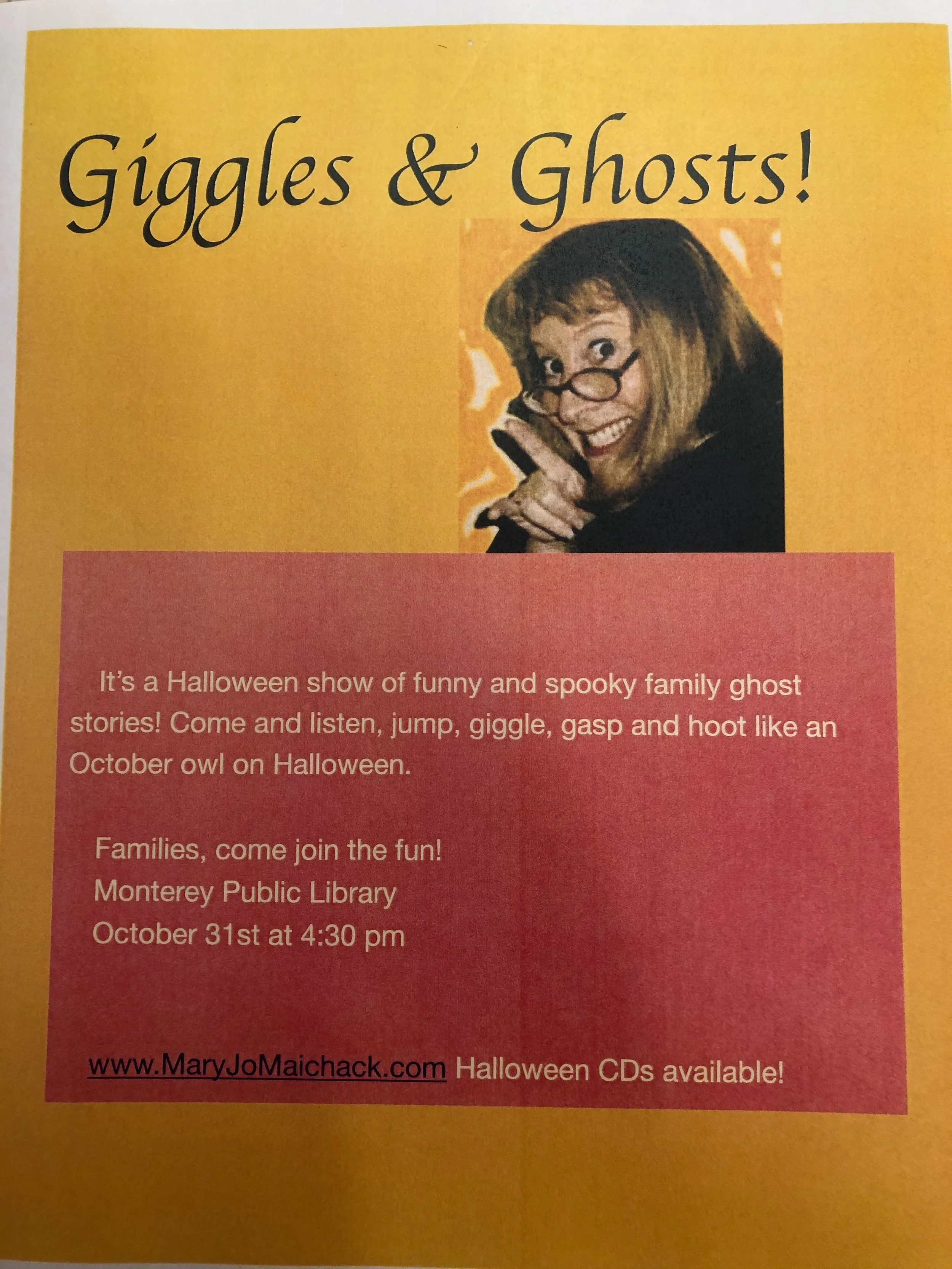 Halloween with Mary Jo!