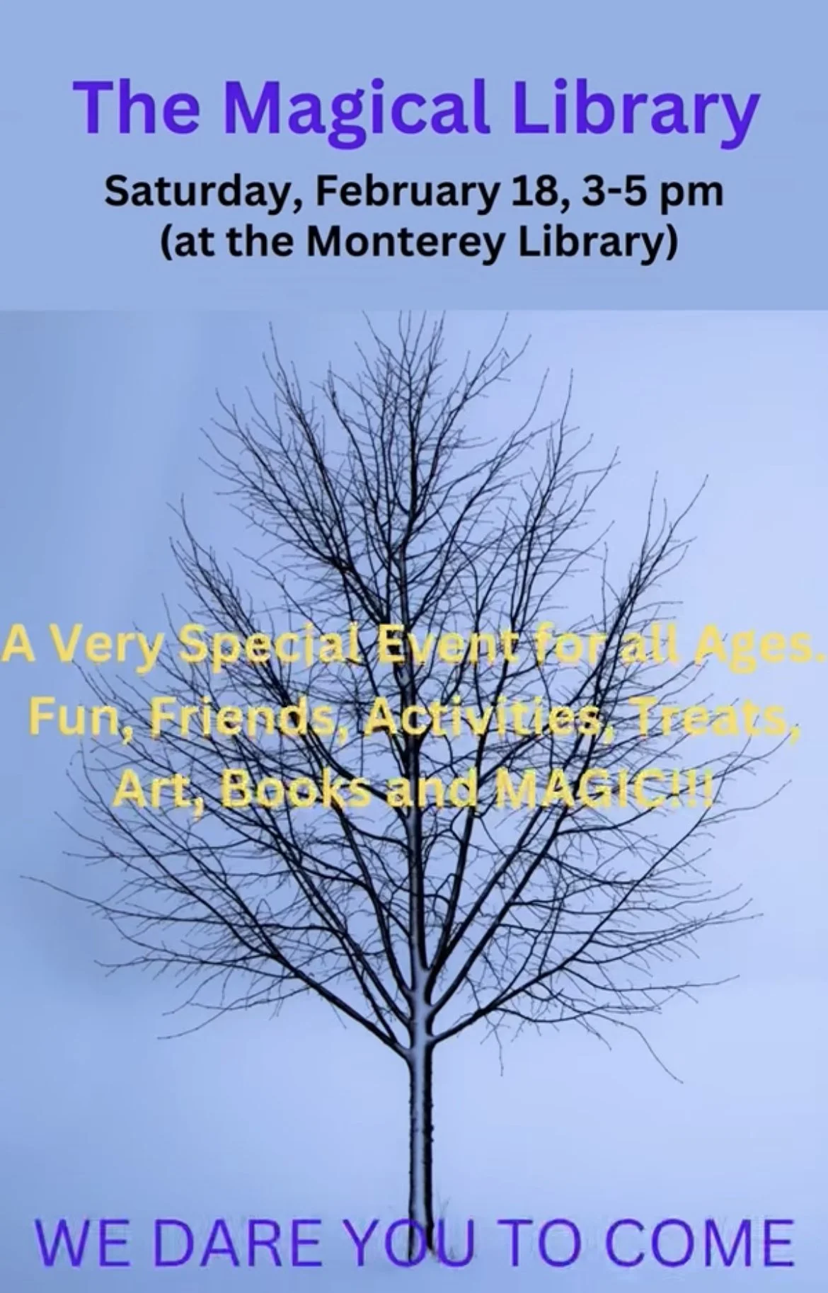 The Magical Library: an open house