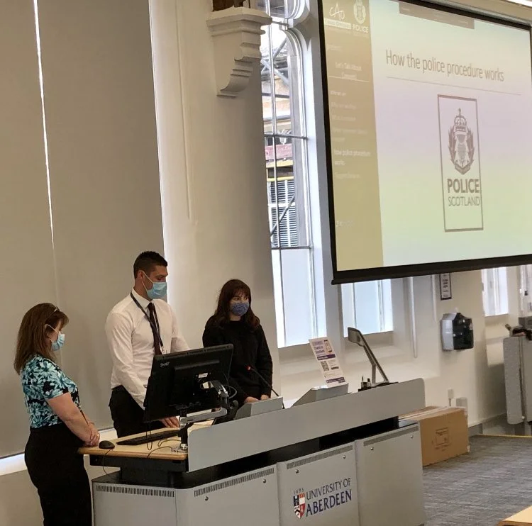 ALP teams up with Police Scotland to provide workshops on consent