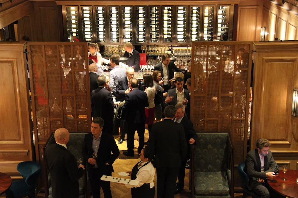 The bar area, 67 Pall Mall