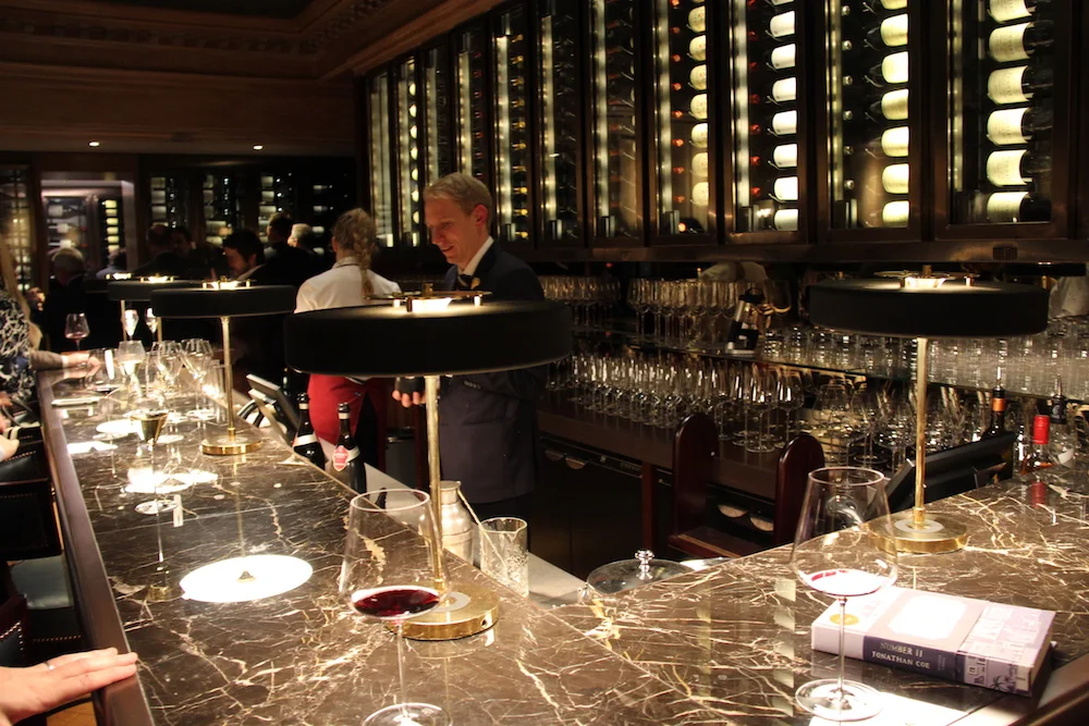 The marble bar