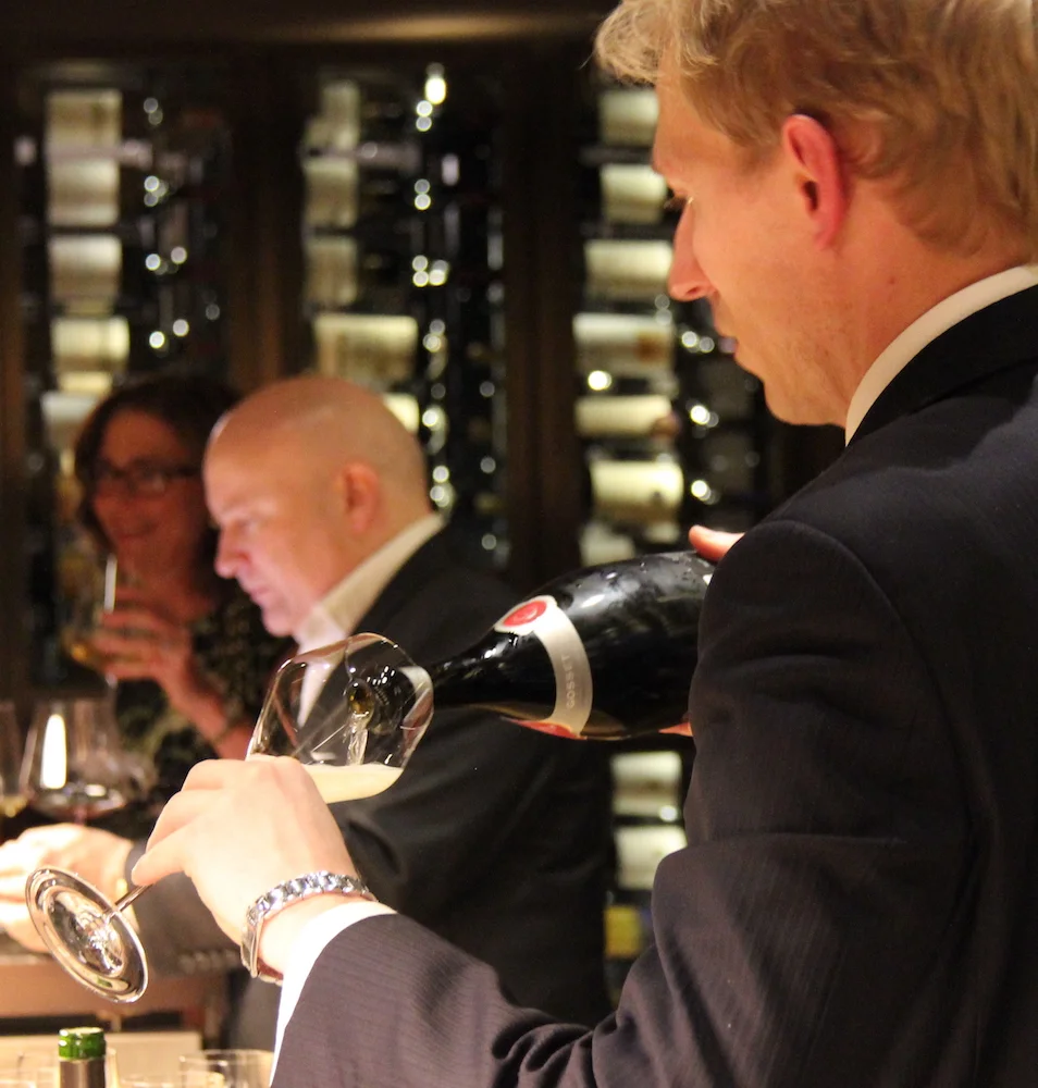 Gosset Champagne was poured for the 67 Pall Mall opening party