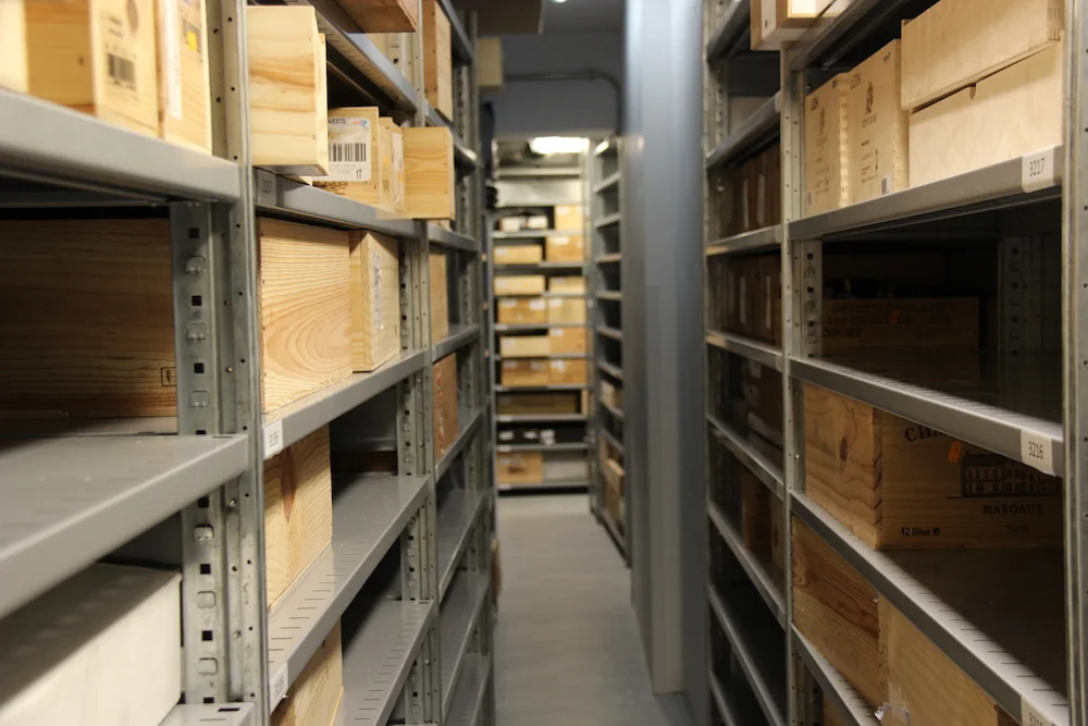 The cellars can accommodate 5,000 bins
