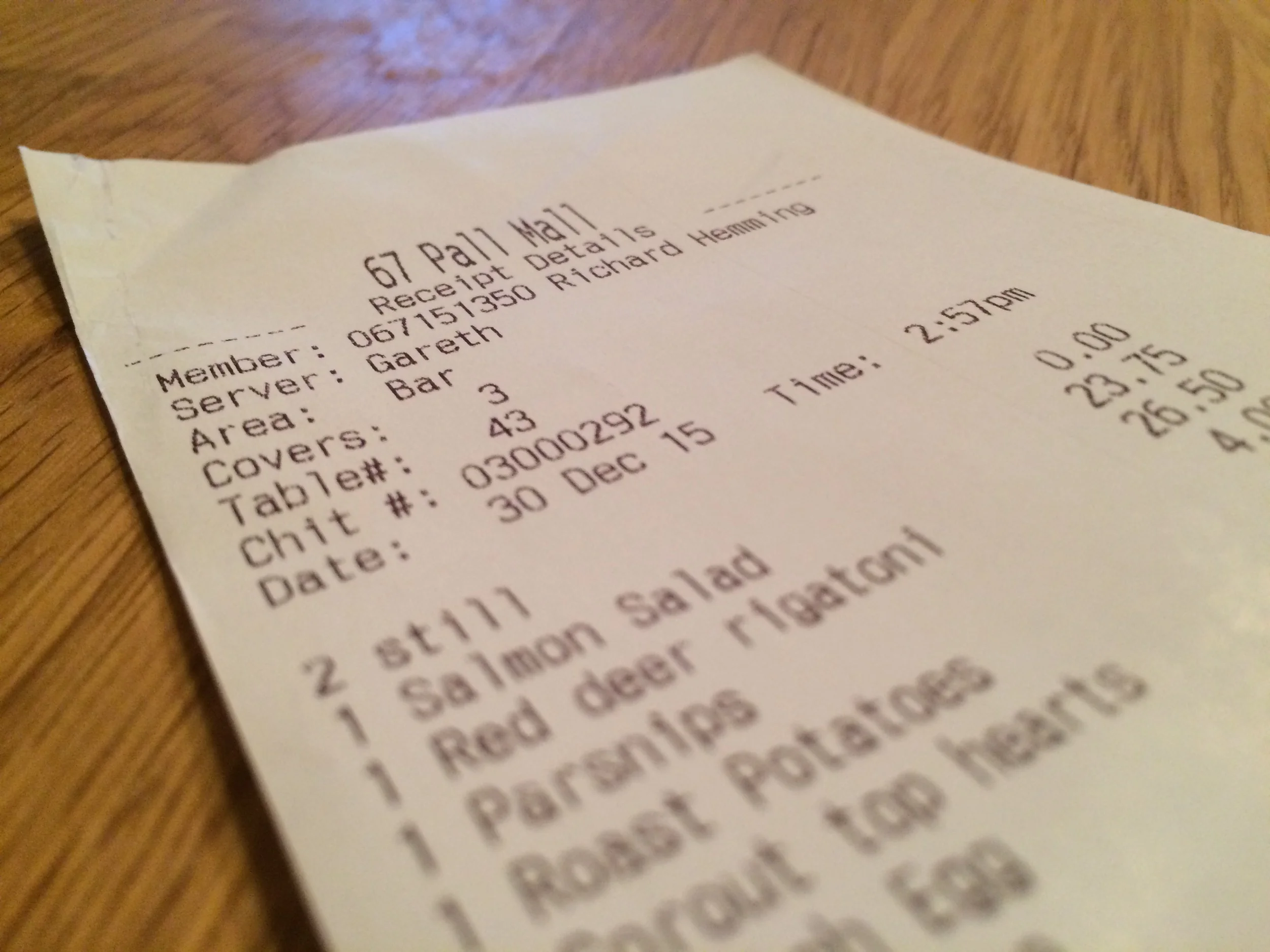 A second look inside 67 Pall Mall