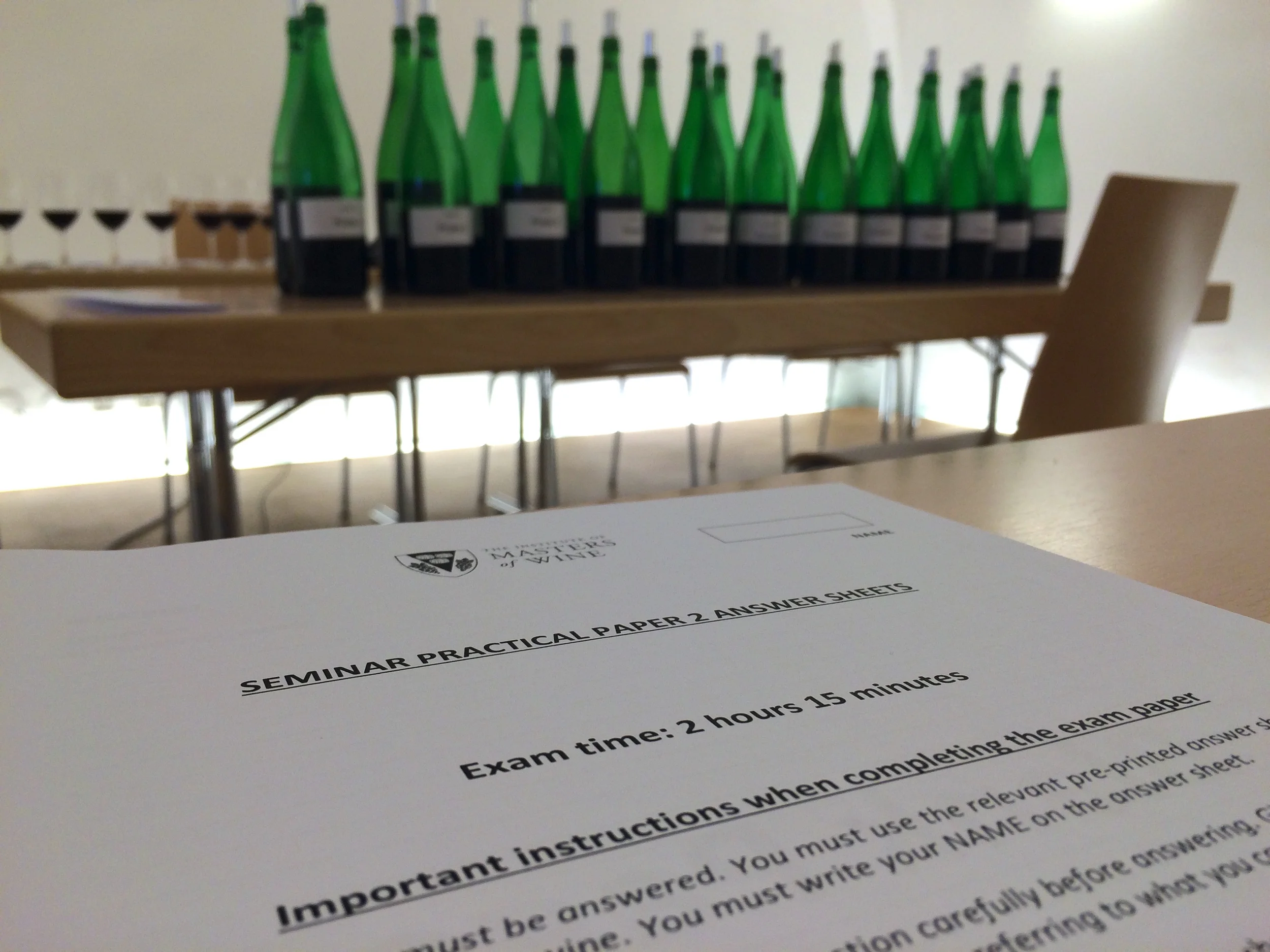 Inside the Master of Wine seminar week