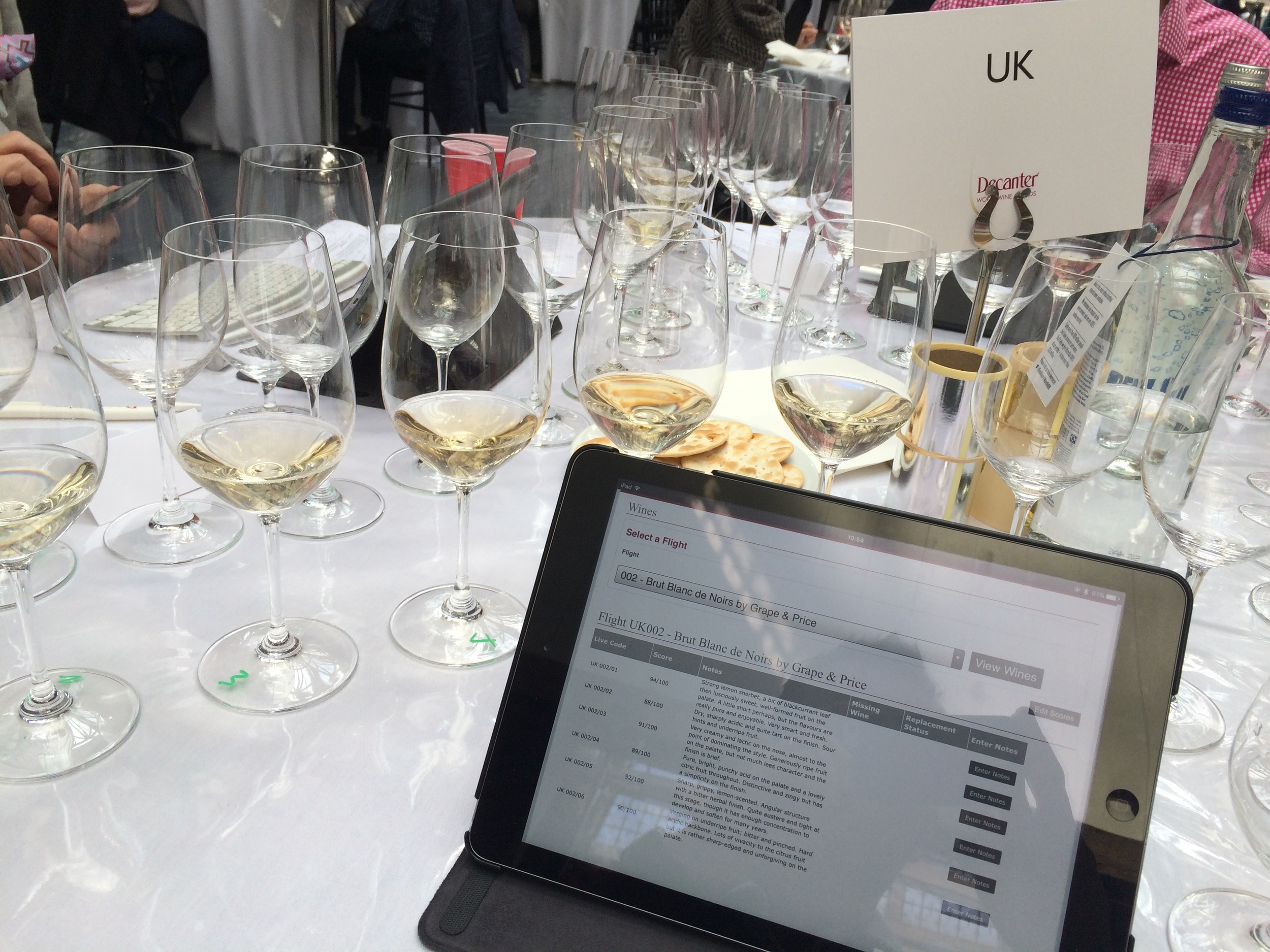 Health-checking English and Welsh wine