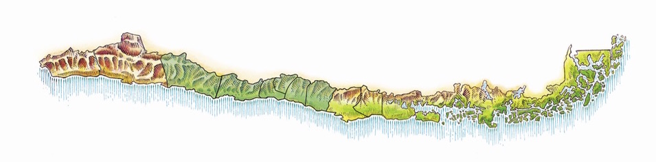 Chile, rotated 270º