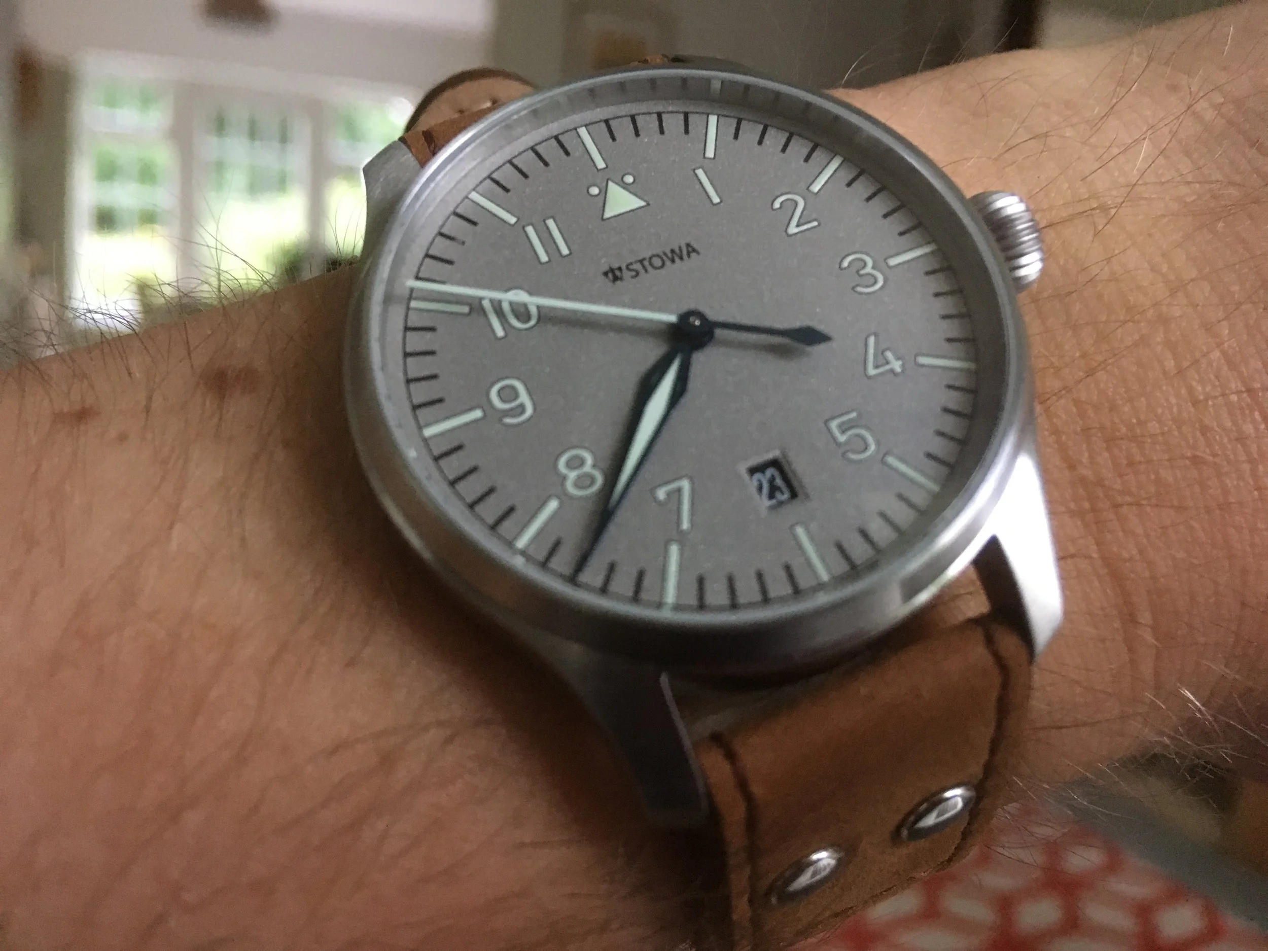 A new watch; parallels with wine