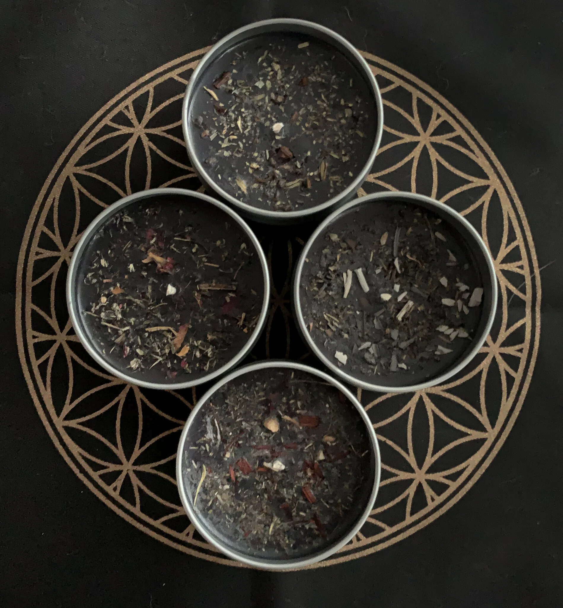 Elemental Candle Tin Set