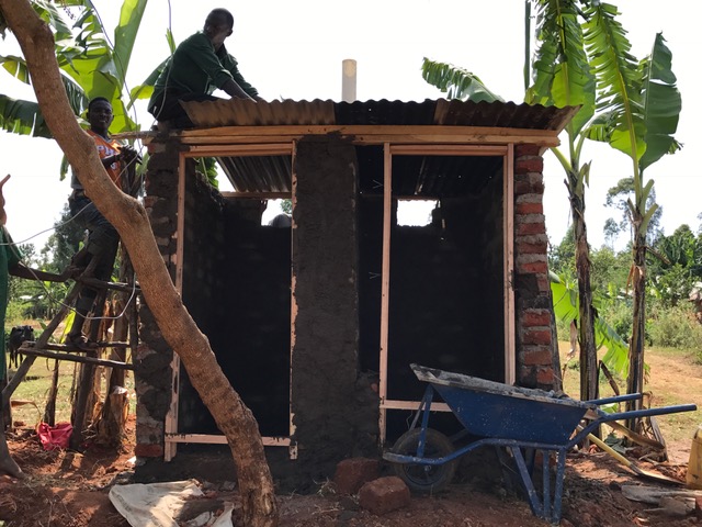 Lonika's NEW outhouse!