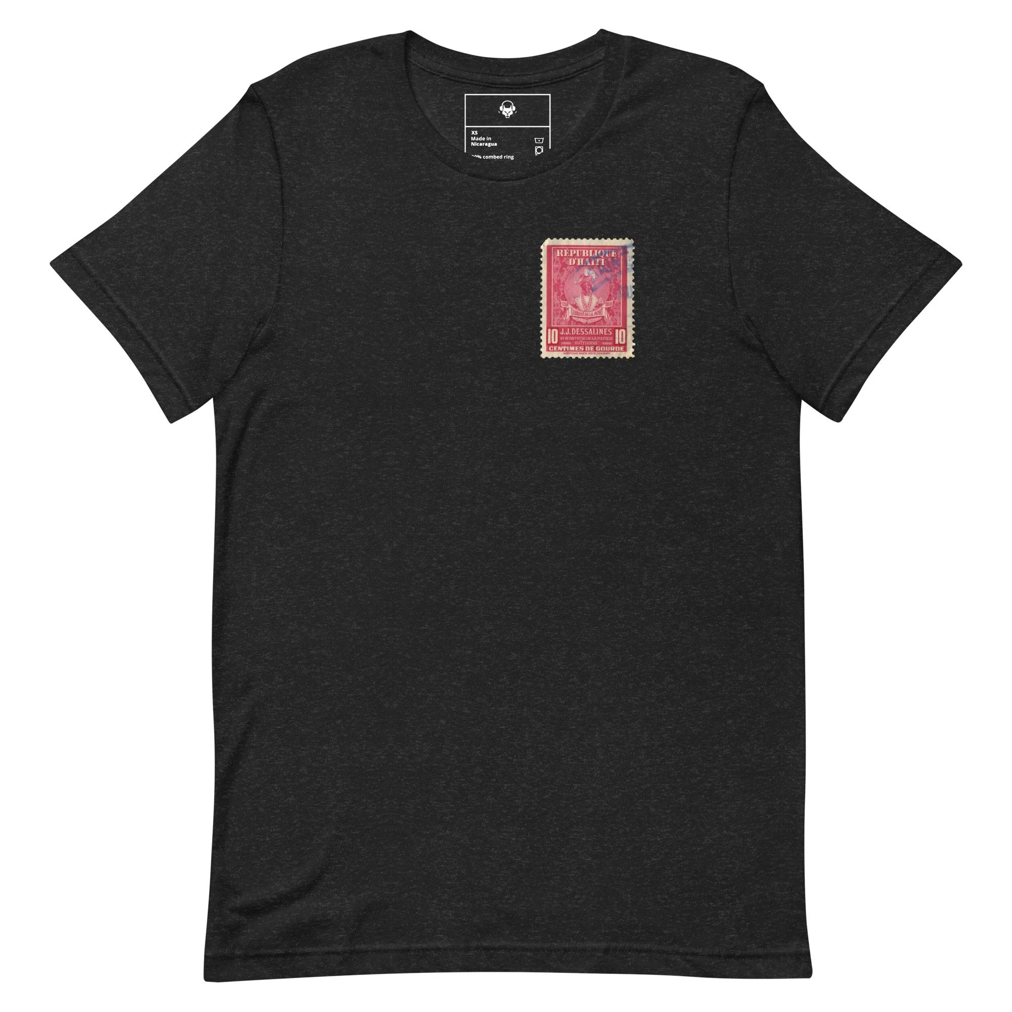 Republic d’Haïti Graphic Tee – Haiti Stamp Collection No.1
