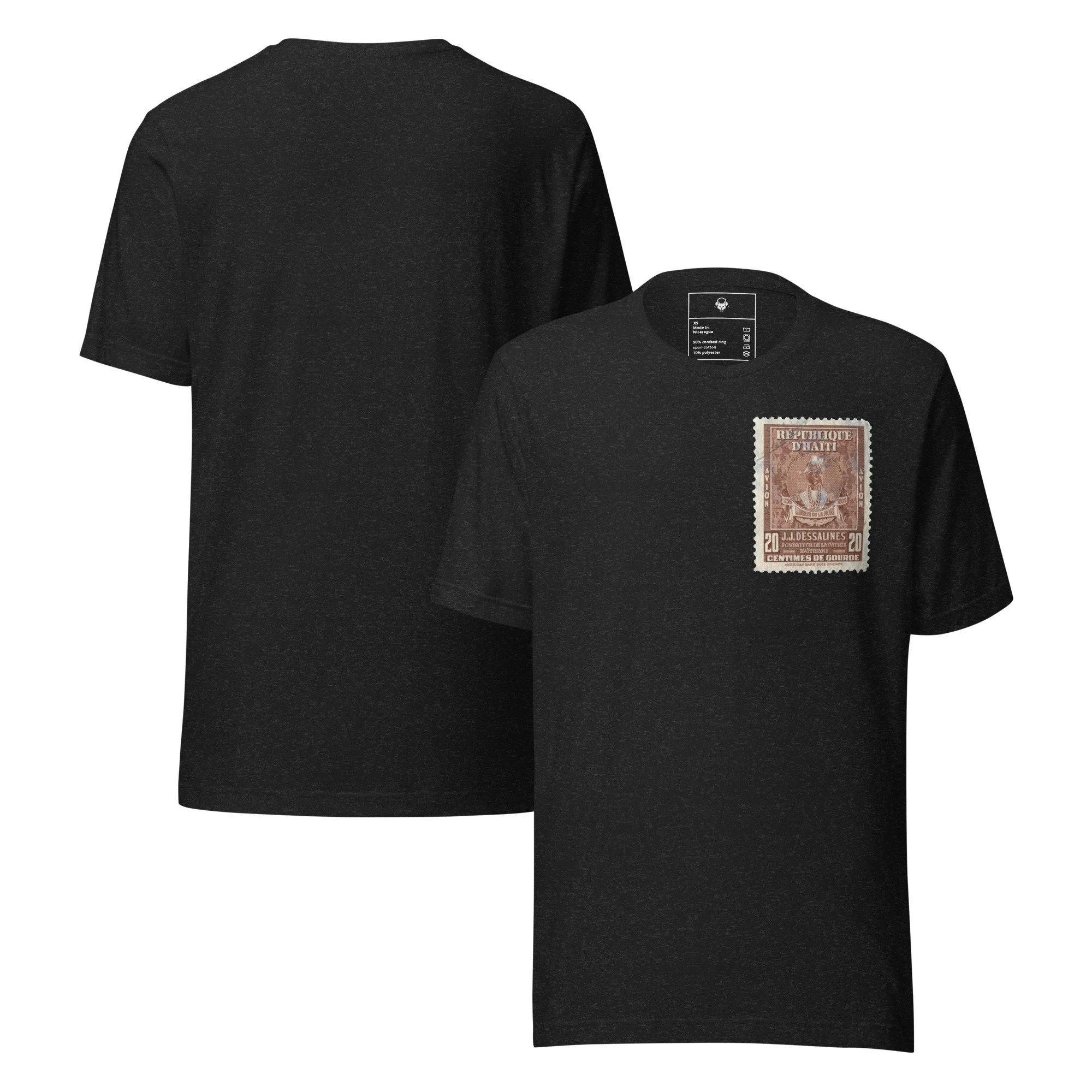 Republic d’Haïti Graphic Tee – Haiti Stamp Collection No.2