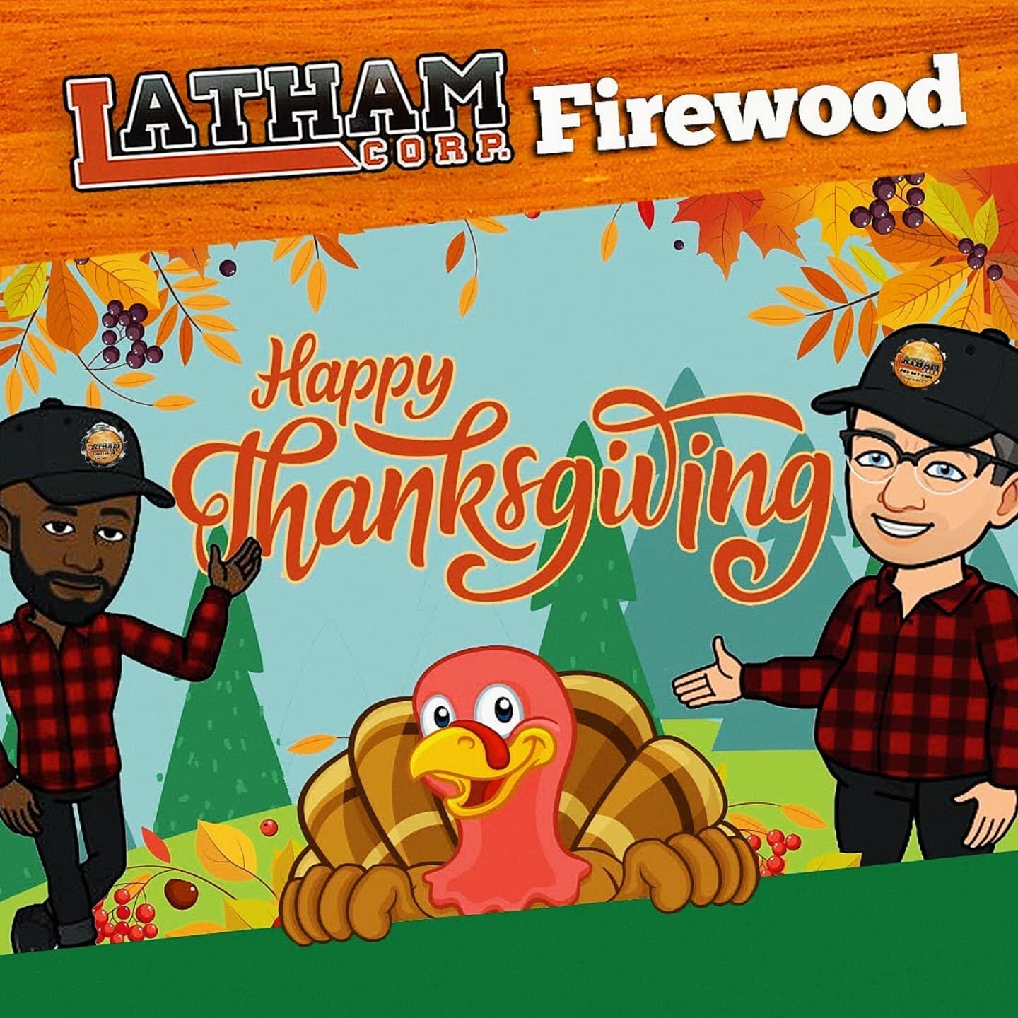 Gobble Gobble! 🦃🍴🍗 Latham Corp would like wish everyone a warm and toasty #Friendsgiving &amp; #Thanksgiving! We are thankful for all of our customers in #Griswold, #Lisbon, #Pawcatuck #Plainfield #Preston #Waterford, #Voluntown #Willimantic and a