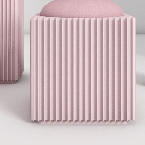 ALEKSA studio furniture &amp; accessories collection featuring the Pastel Pink Stool, side tables &amp; vases. Handbags designed by our director @aleksa_rizova - photos to come soon. All available to preorder in bespoke finishes. Online shop coming s