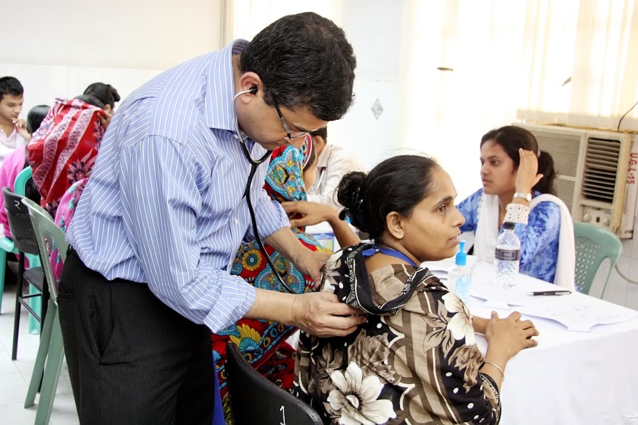   Clinical Exams   Comprehensive healthcare for factory workers and refugees 